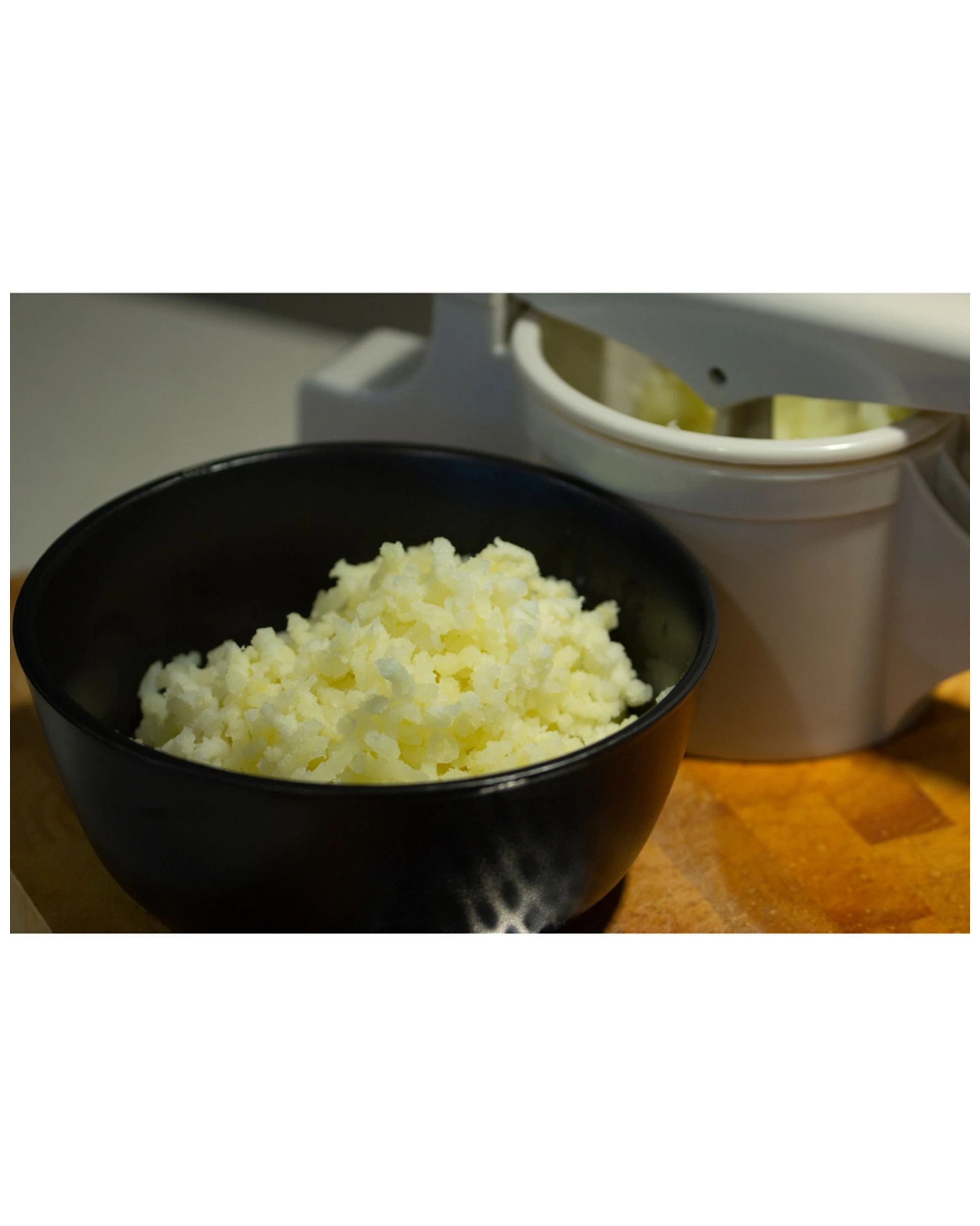 5 Cuisena Potato Ricer Fine Medium Coarse 3 Stainless Steel Discs Ergonomic Handle - White, 5 of 5