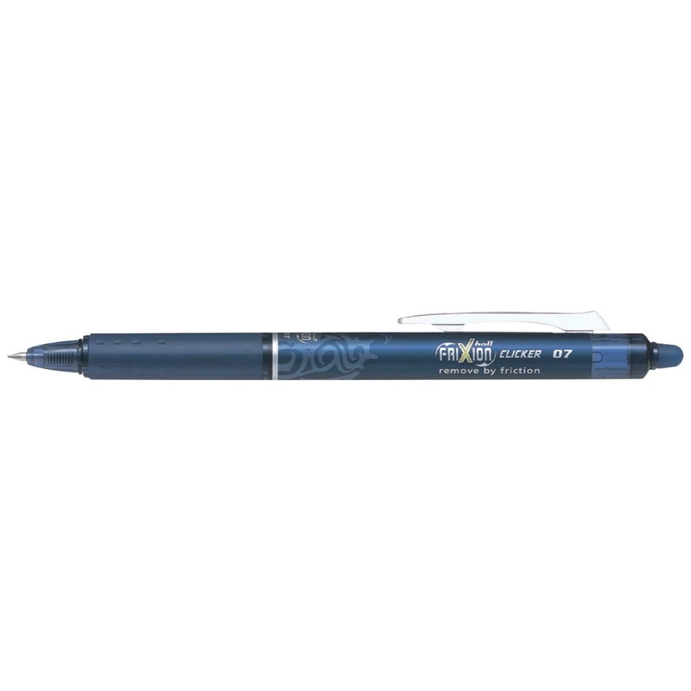 1 PILOT Frixion Clicker Erasable Gel Pen 0.7mm Blue Black, 1 of 2