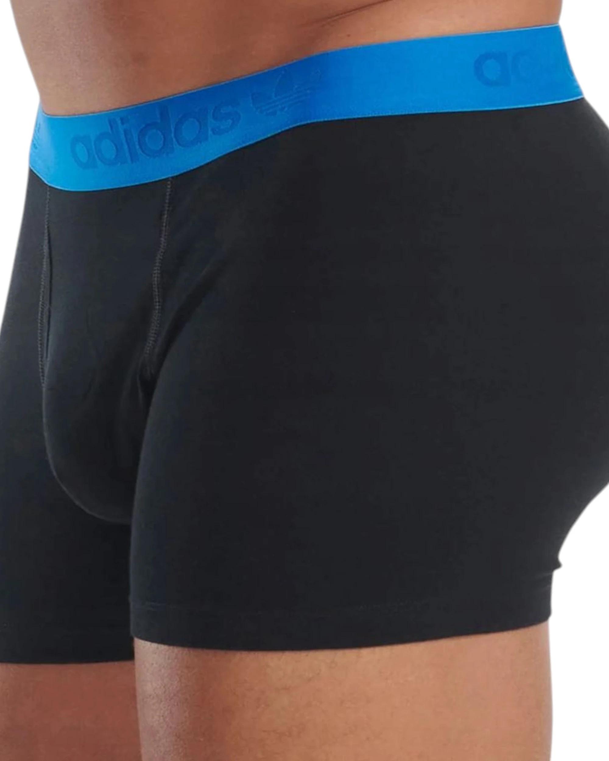 5 Adidas 9 Pack Mens Multi Colou Trunks Cotton Everyday Underwear MULTI, 5 of 7