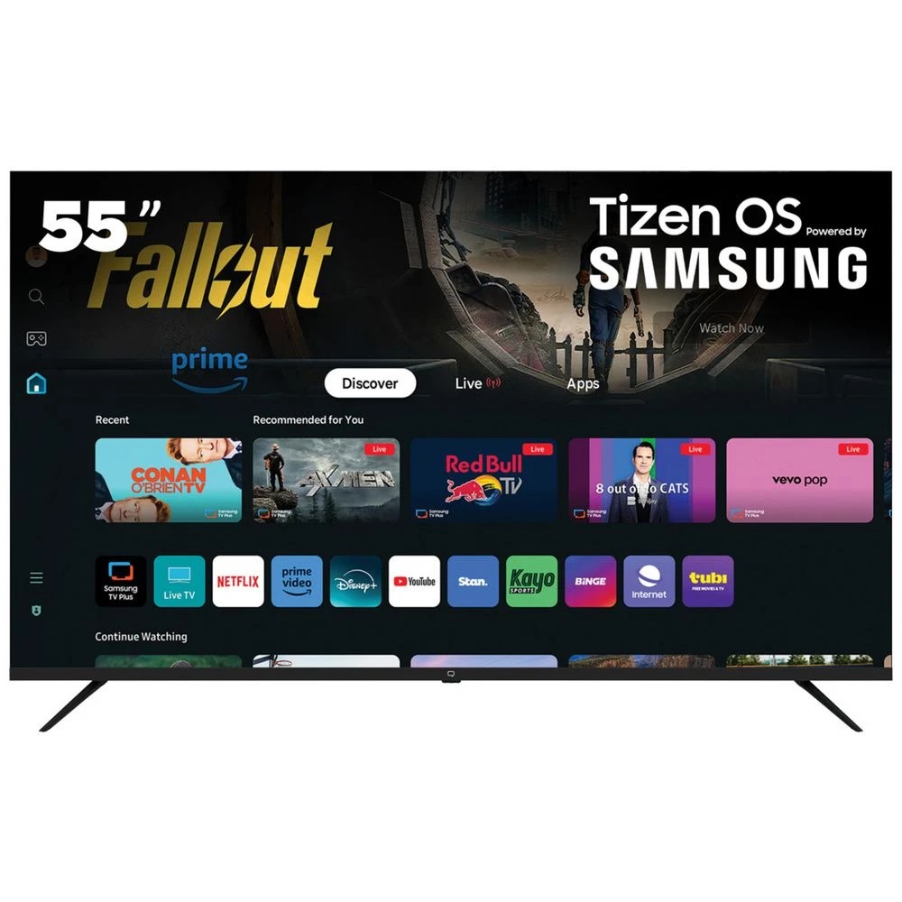 1 Q.Bell 55" 4K Ultra HD TV with Tizen OS, 1 of 5