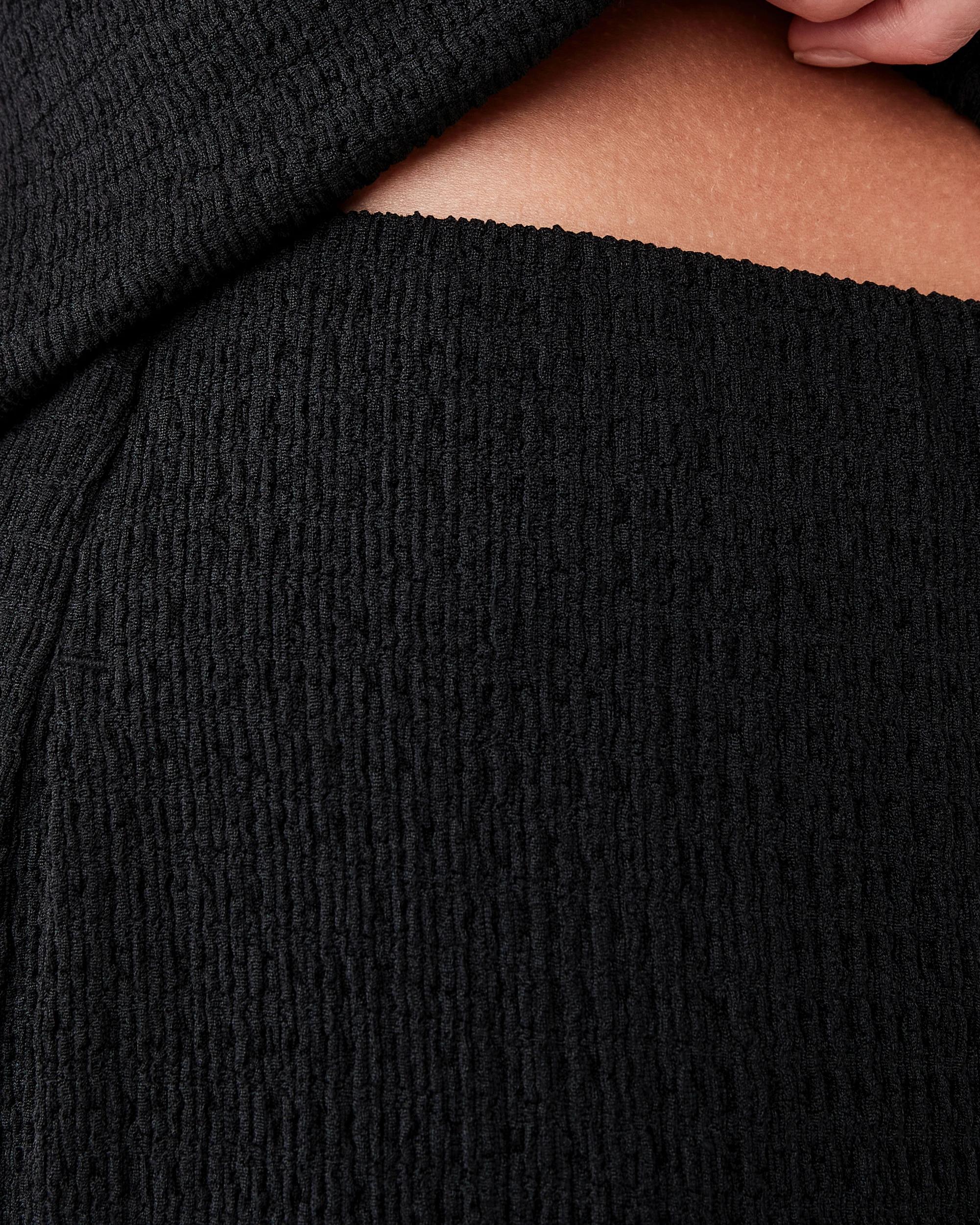 4 Textured Pants Black, 4 of 6