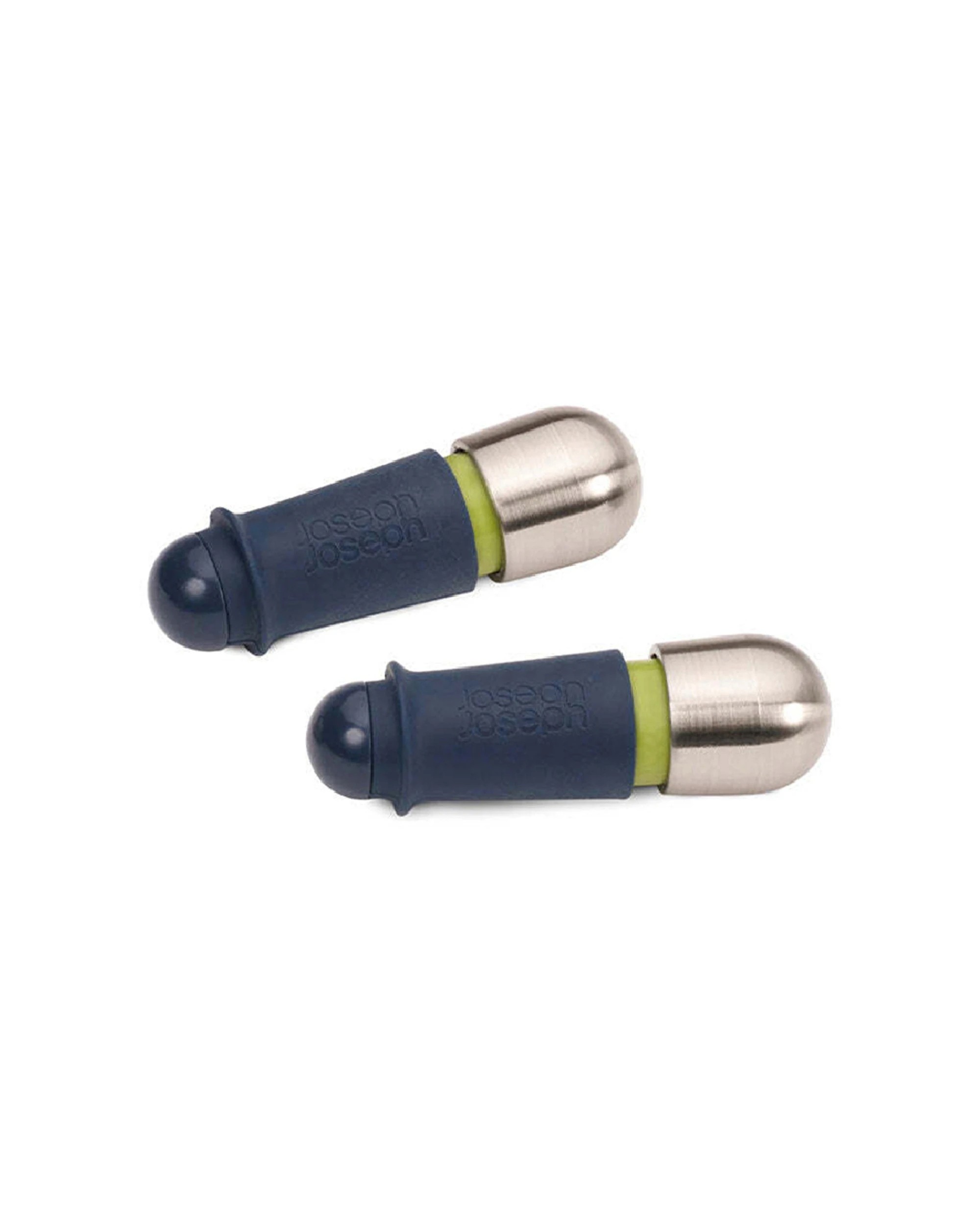 1 Joseph Joseph BarWise Twist-Lock Wine Stoppers Set 2 Silicone Leakproof Air - Multi, 1 of 4