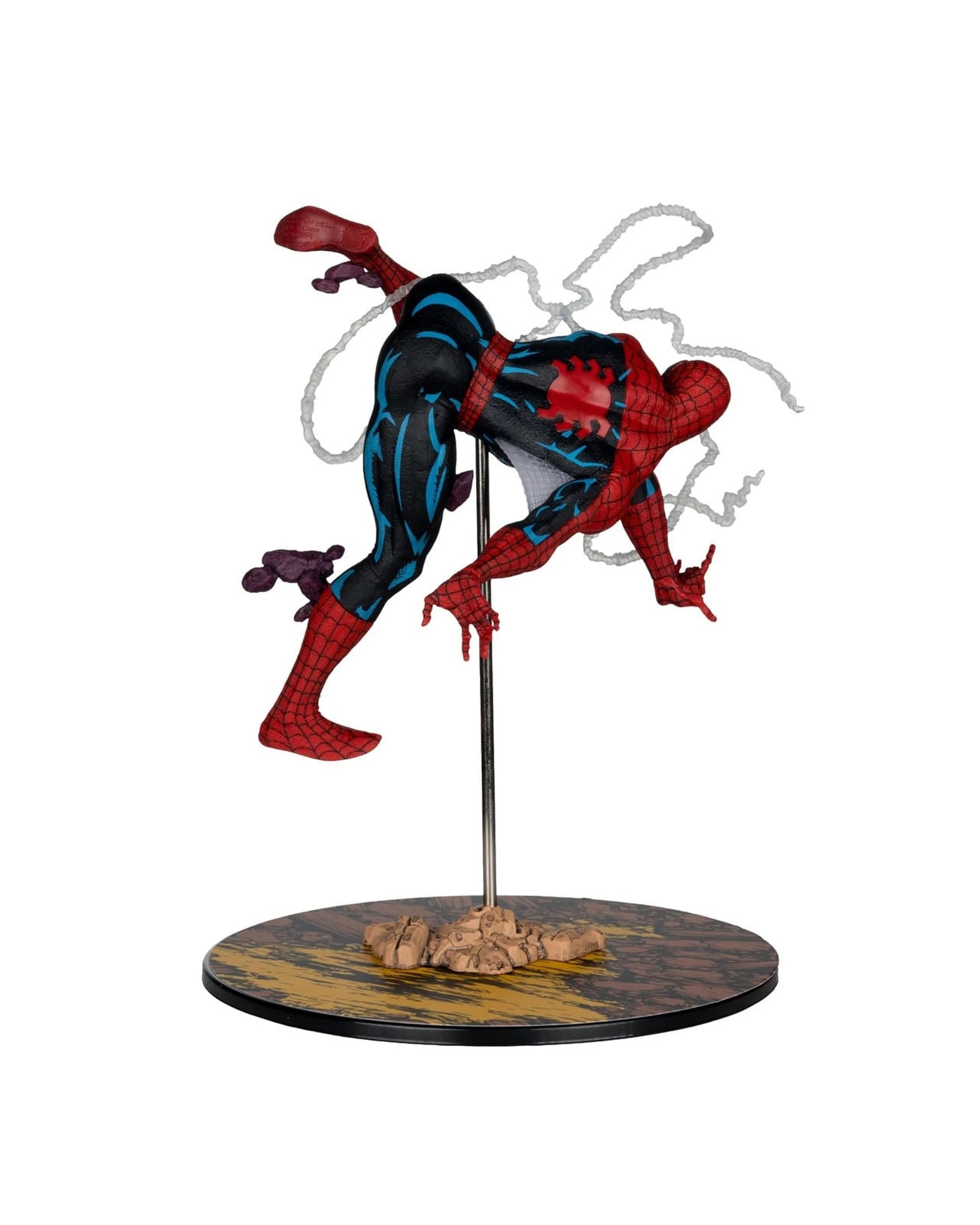 5 McFarlane Marvel Collection The Amazing Spider-Man #318 Spider-Man 1:10 Scale Figure, 5 of 10