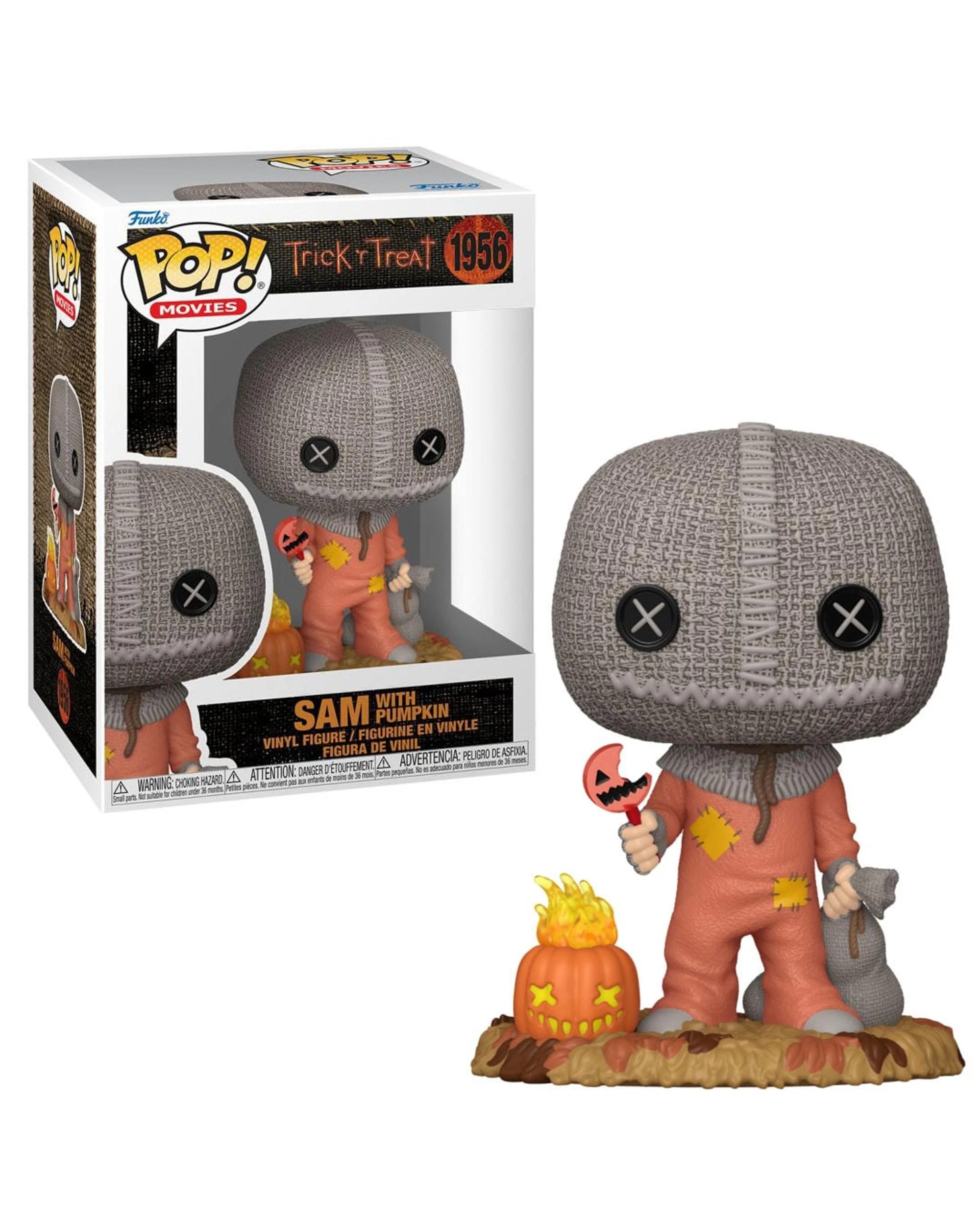1 Trick 'r Treat Sam with Pumpkin Funko POP! Vinyl, 1 of 3