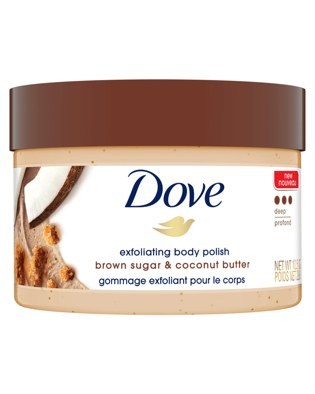 Dove Exfoliating Body Polish 298g - Brown Sugar and Coconut Bu