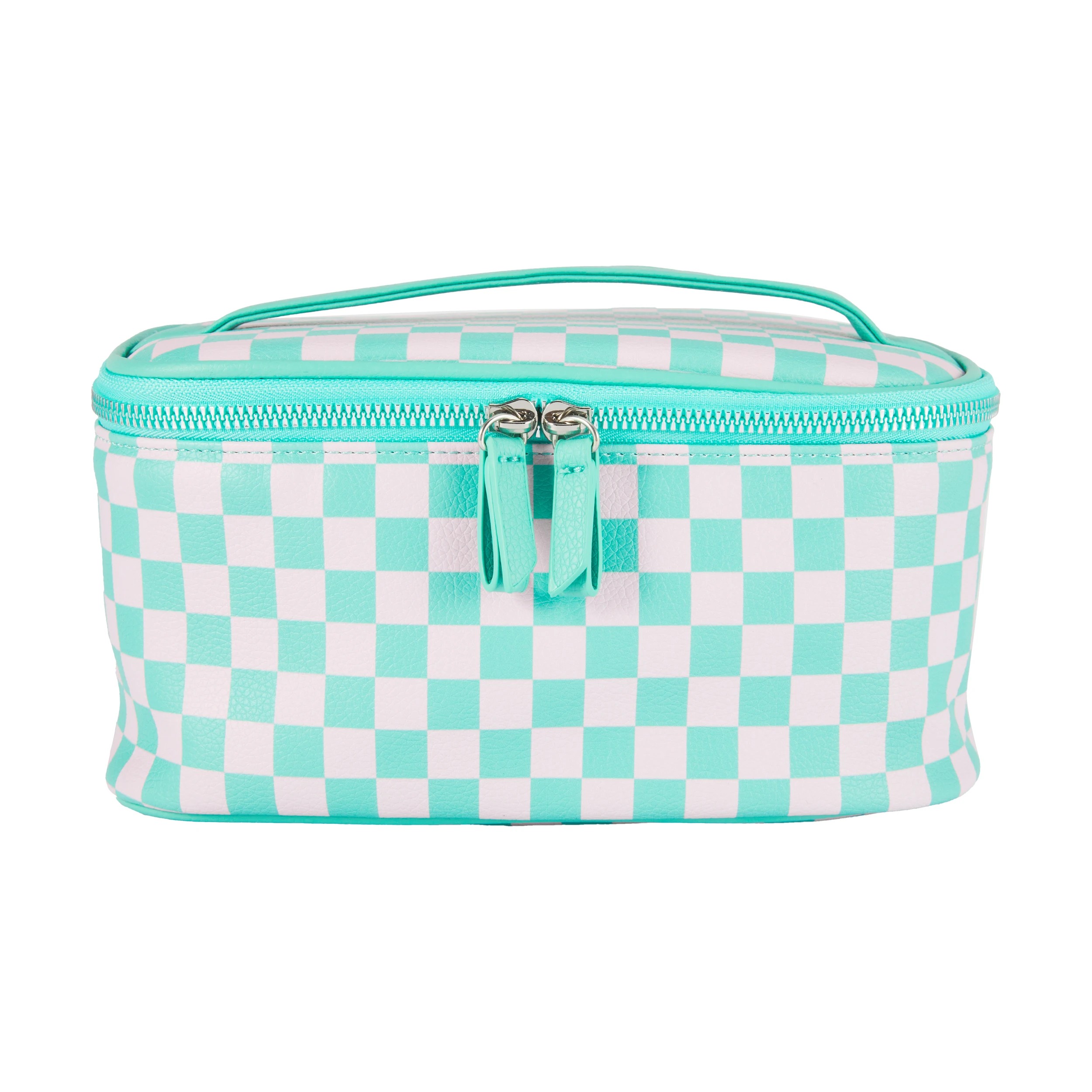 2 OXX Cosmetics Makeup Bag - Green and Pink, 2 of 6