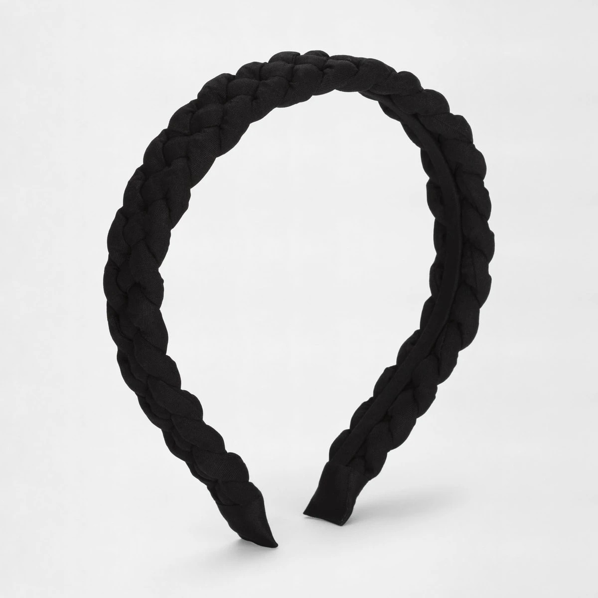 1 Braided Headband - Black, 1 of 5