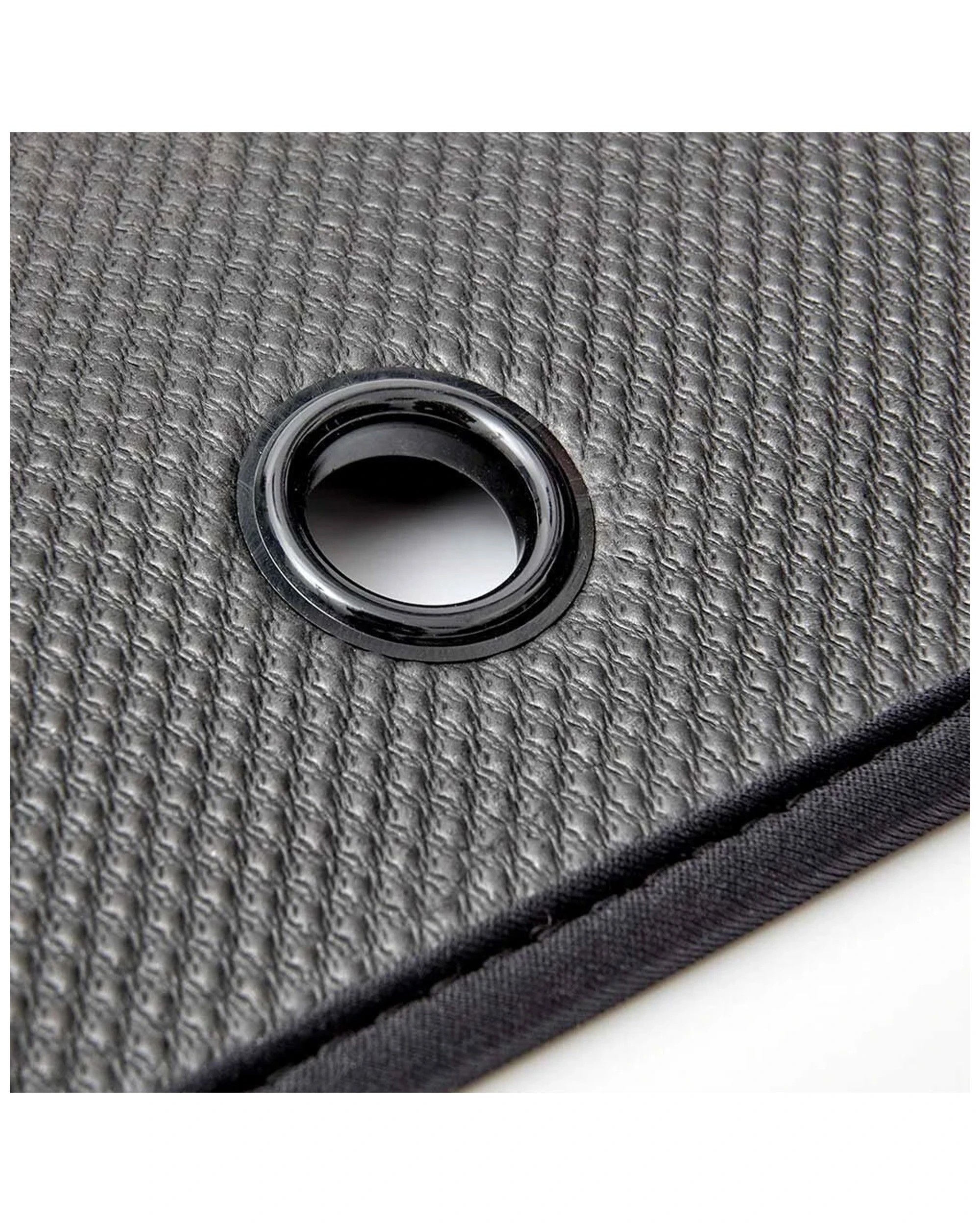 4 Adidas Professional Yoga Mat 5mm Thick POE Textured Grip With Metal Eyelets - Black, 4 of 7