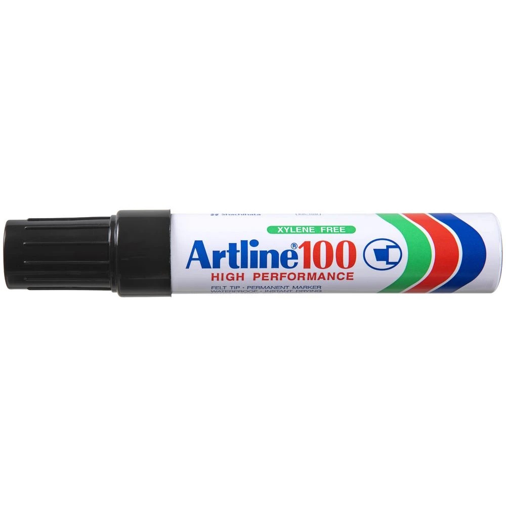 3 Artline 100 Jumbo Permanent Marker Black, 3 of 4