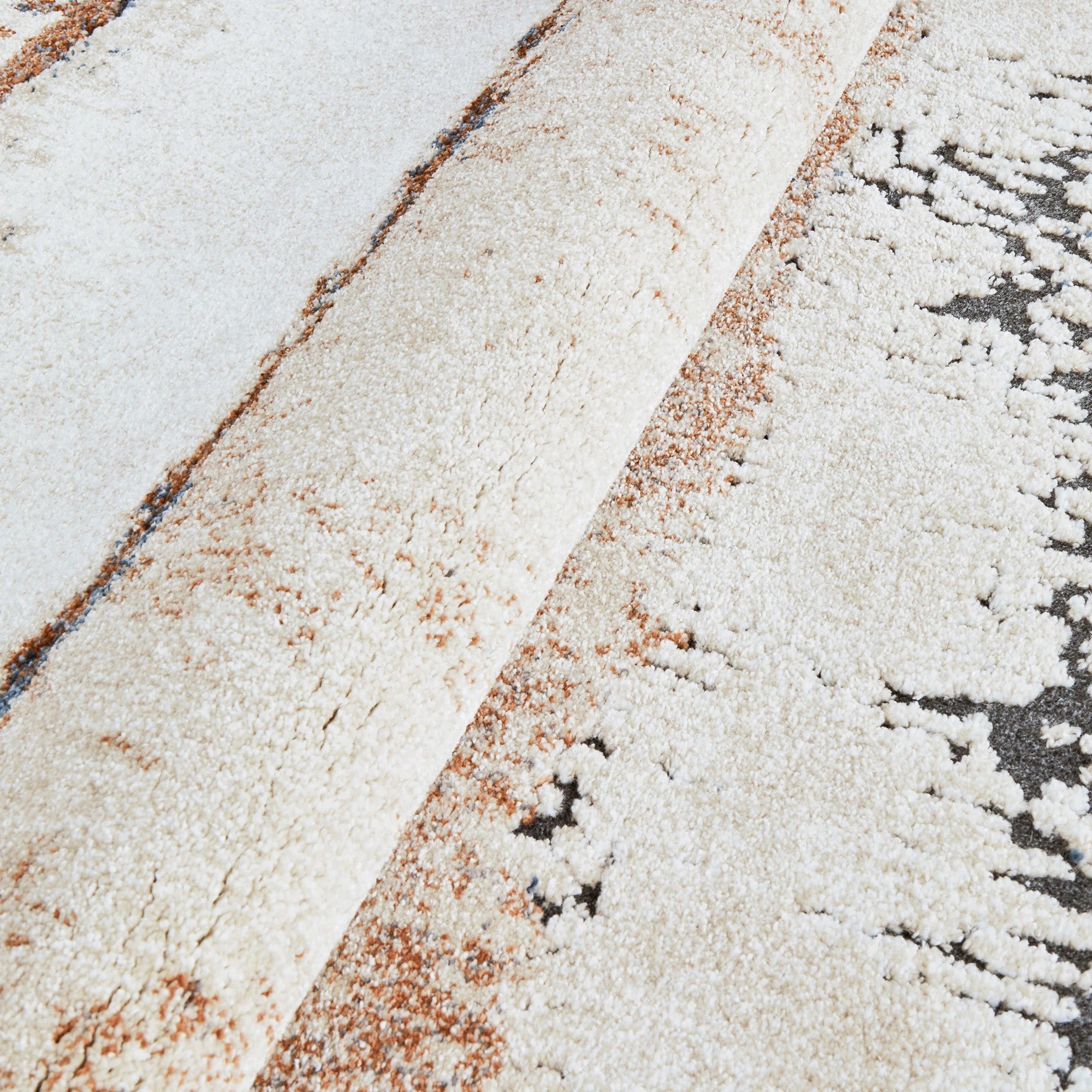 7 Common Ground Rugs Breezewood 66 290x200cm - Large Indoor Floor Rug - White, 7 of 7