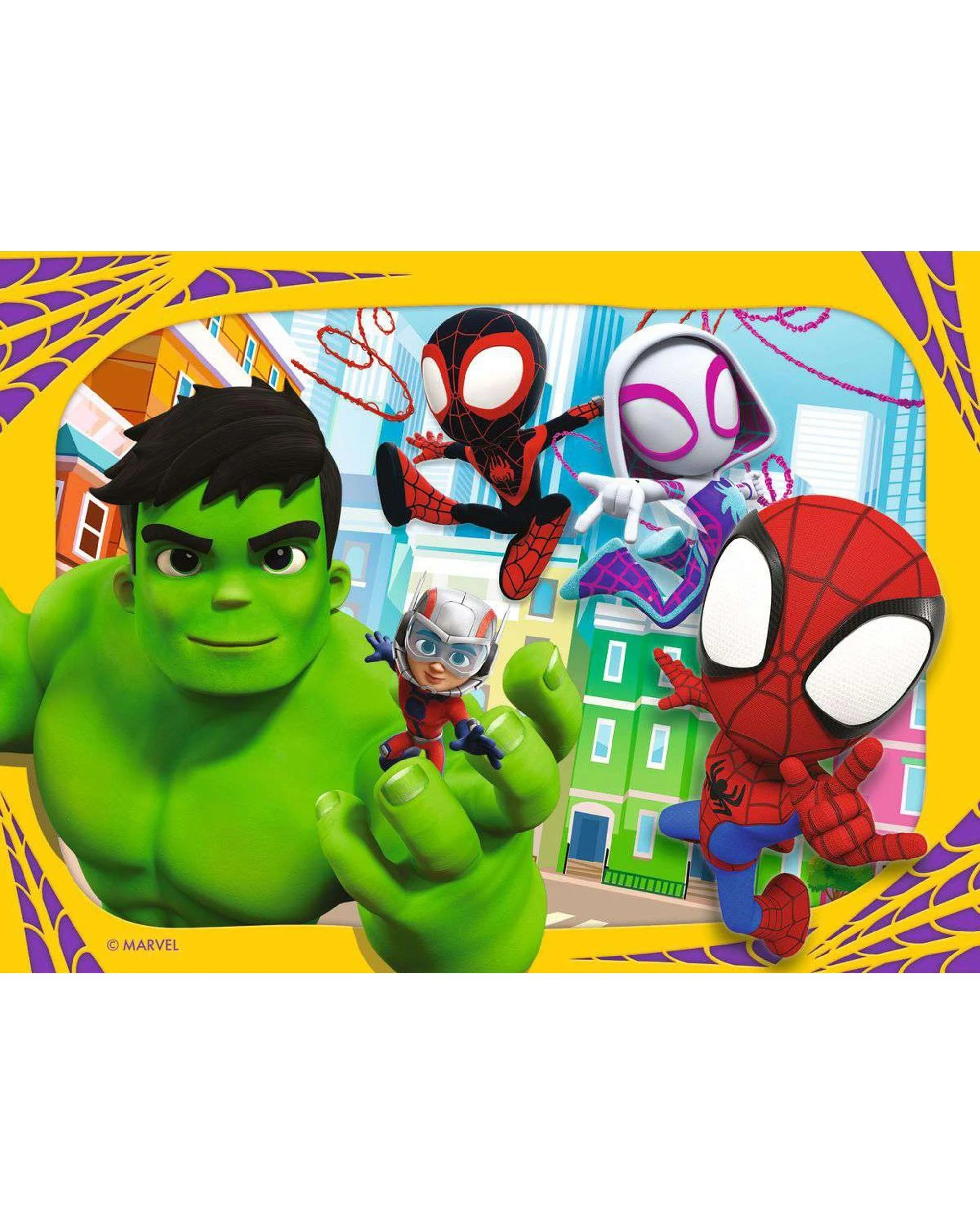 2 Ravensburger Spidey and His Amazing Friends 4 in A Box 12, 16, 20, 24 Piece Jigsaw Puzzle, 2 of 5