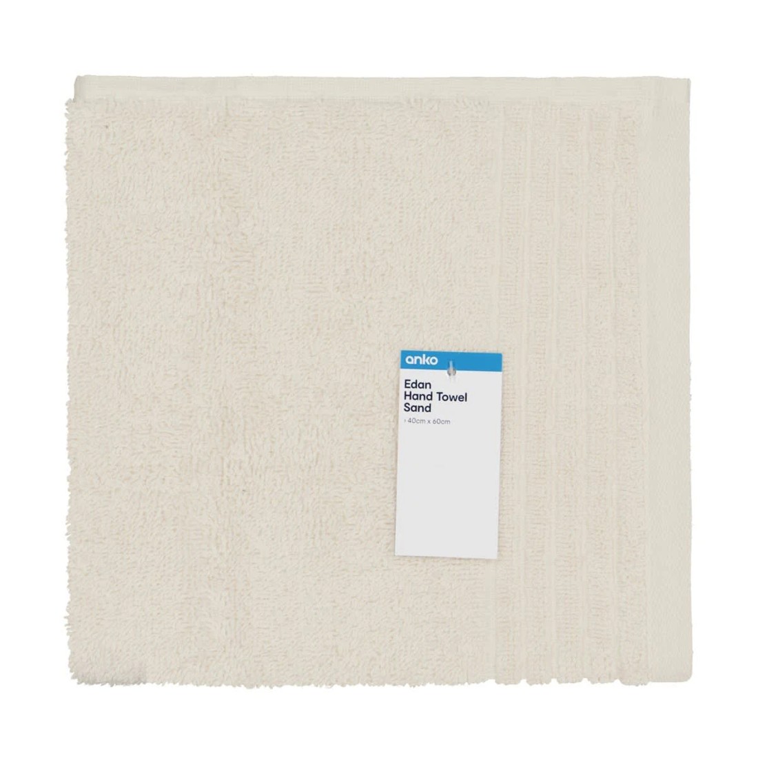 5 Edan Cotton Hand Towel - Sand, 5 of 6