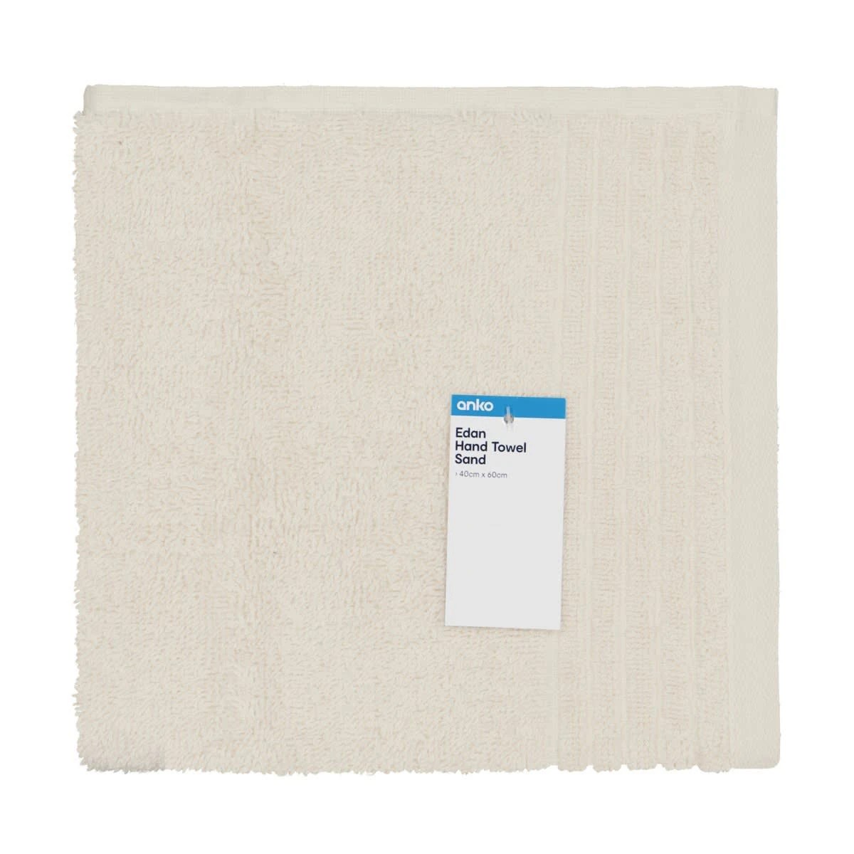 5 Edan Cotton Hand Towel - Sand, 5 of 6