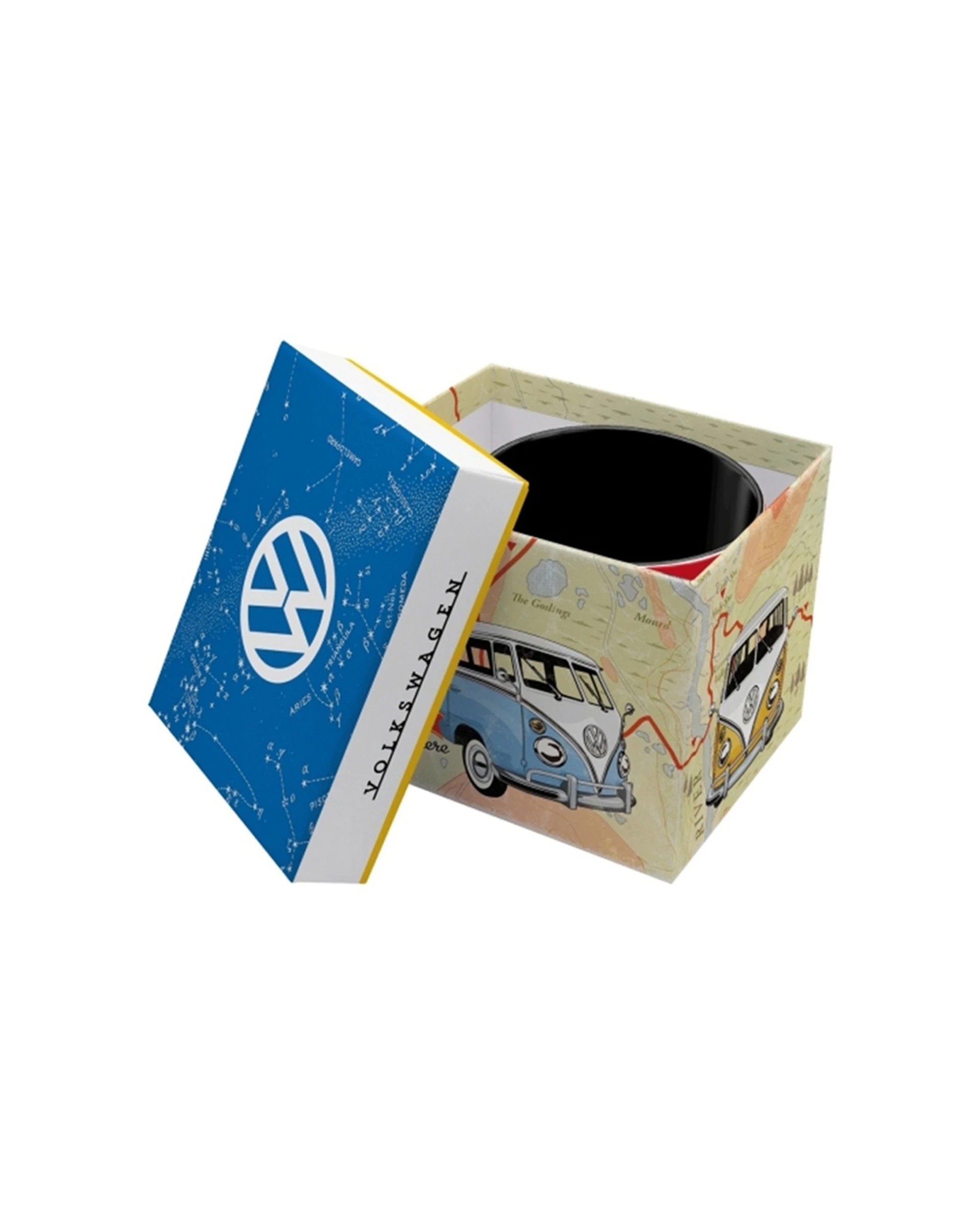 3 Nostalgic-Art 4PK Ceramic Mug 330ml Retro Design - Gift Box Combo VW Good in Shape - White, 3 of 5