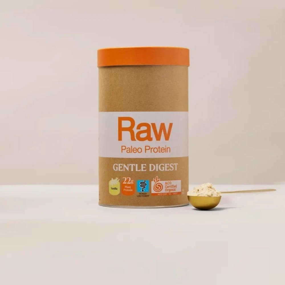 2 Amazonia Raw Gentle Digest Paleo Protein Vanilla 500g - Vanilla, 2 of 4