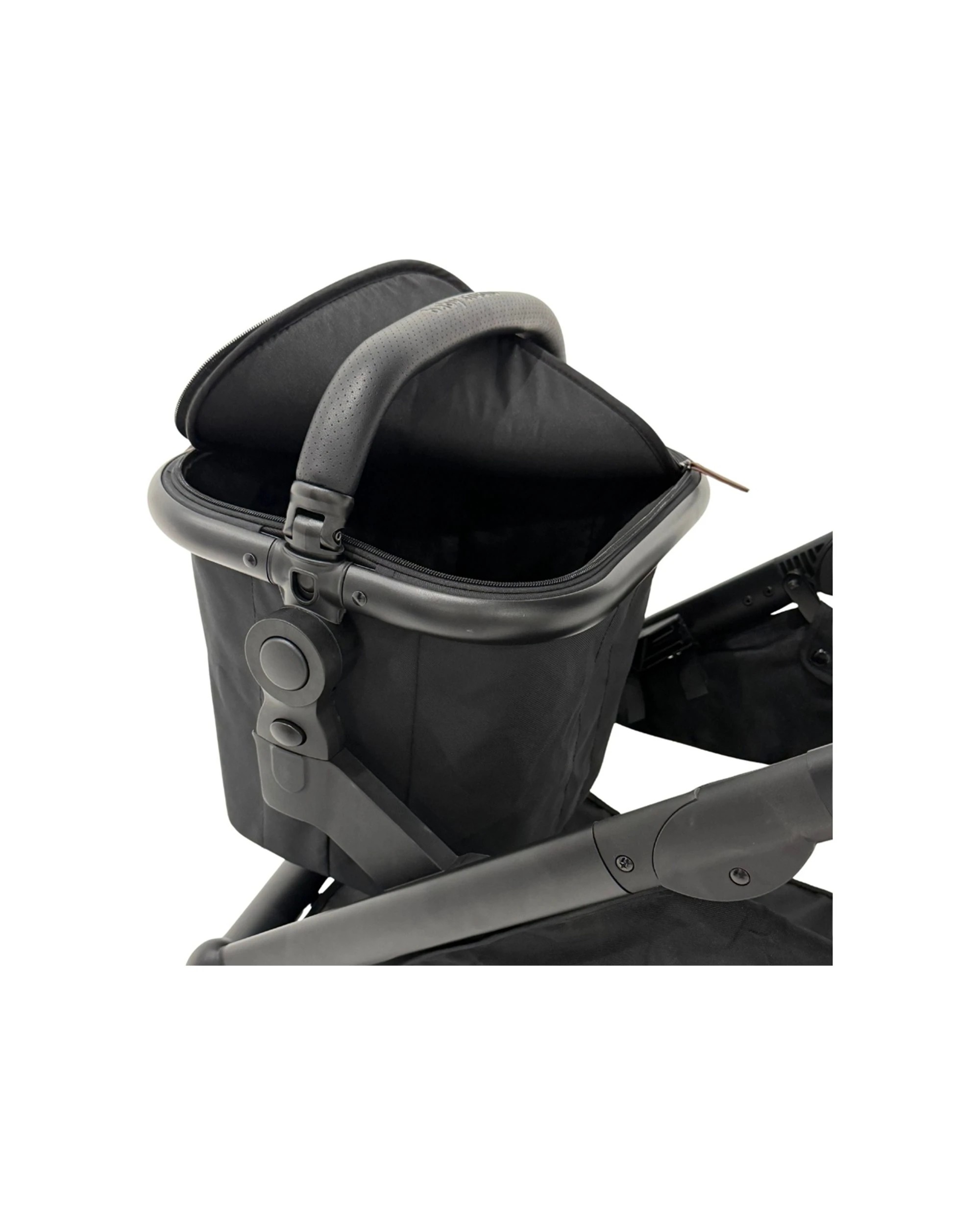 7 Babystudio The Tribe Stroller Shopping Basket Accessory Durable Lightweight - Black, 7 of 7