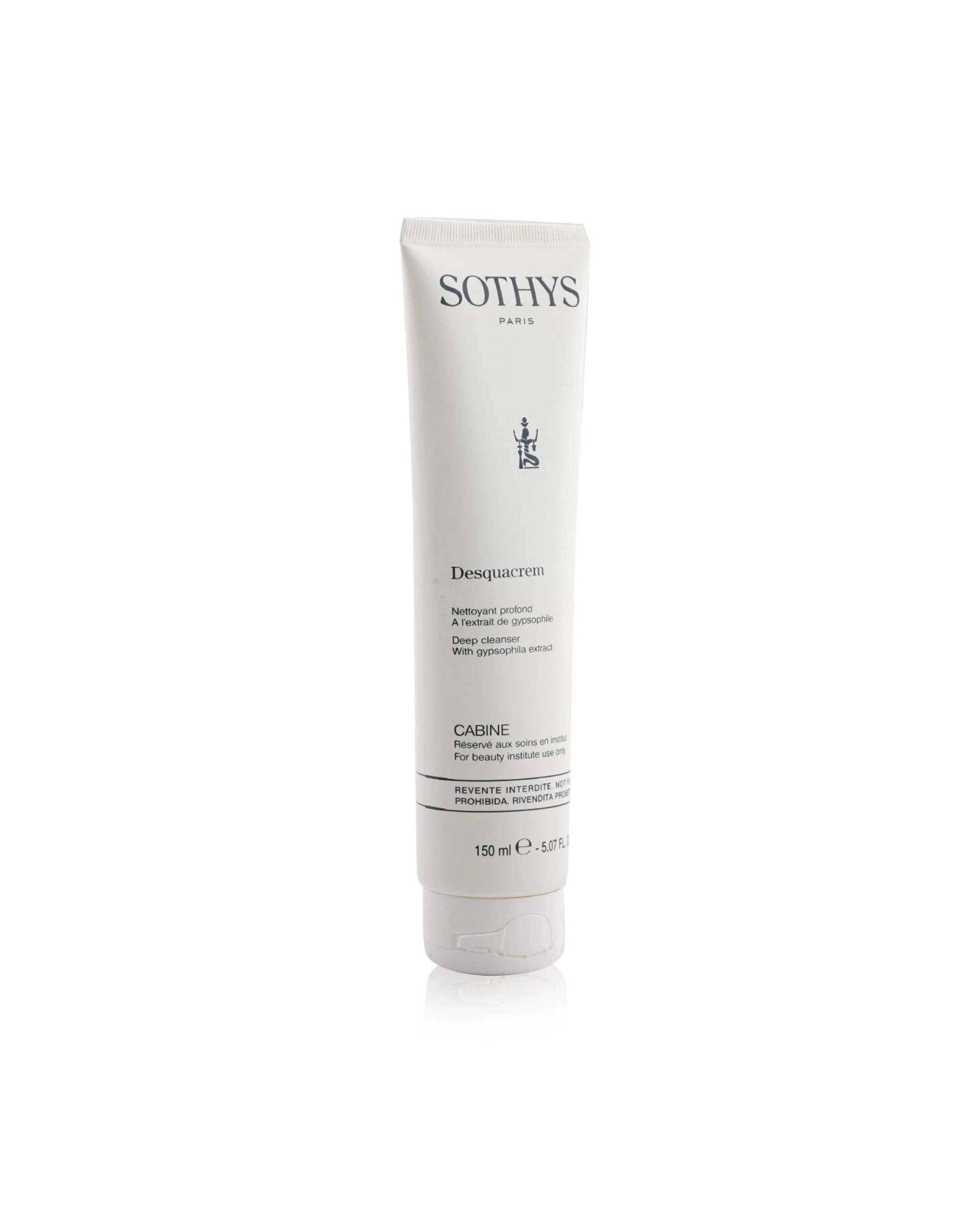 2 Sothys Desquacrem Deep Cleanser With Gypsophila Extract (Salon Size) 150ml/5.07oz, 2 of 3