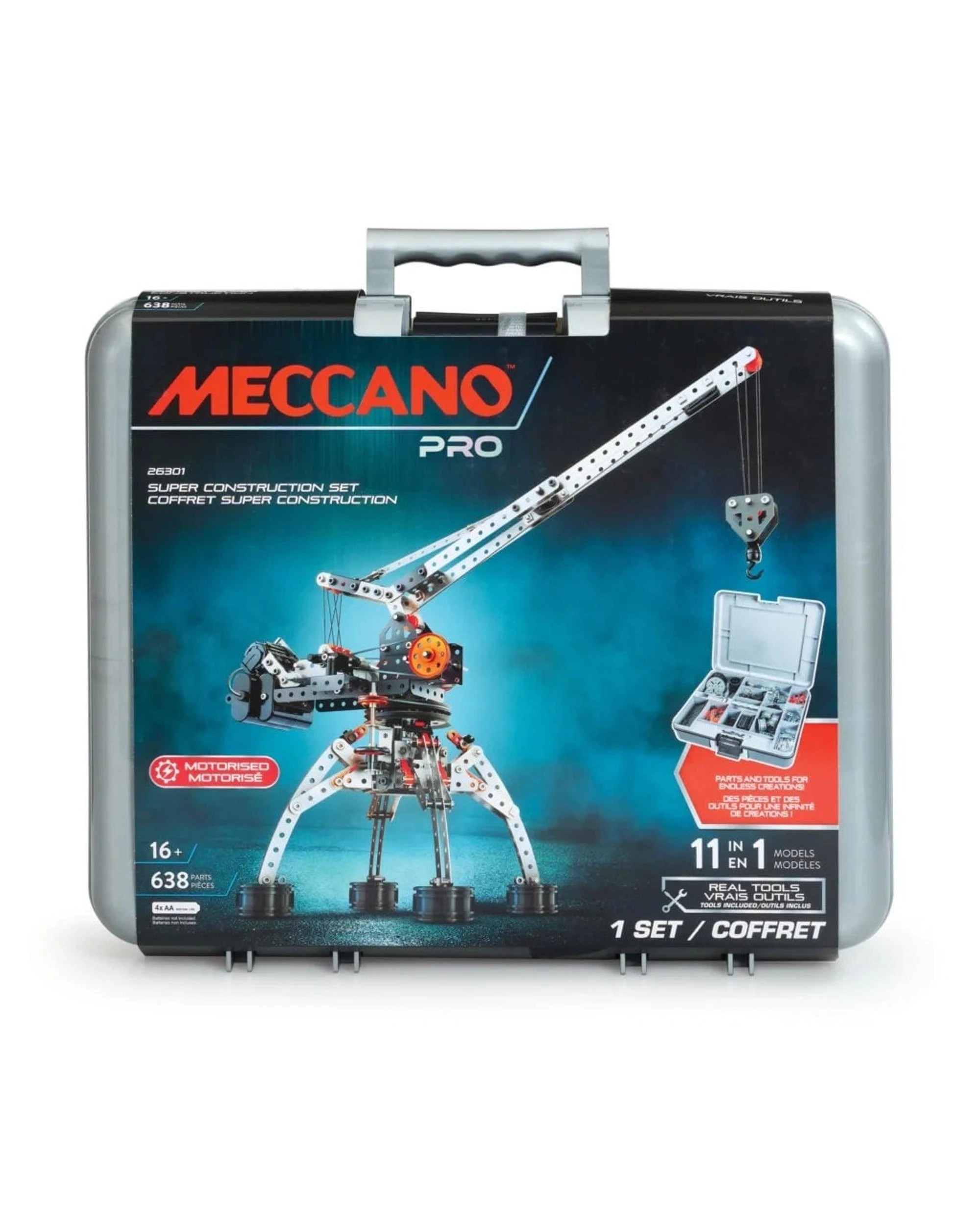 2 Meccano Pro 11-in-1 Super Construction Set Building Kit, 2 of 10