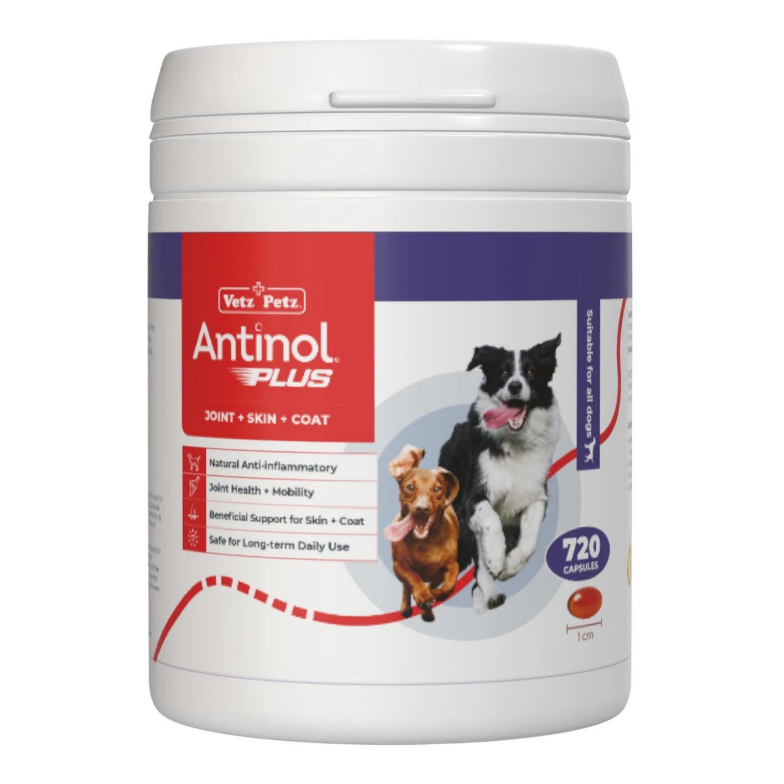 1 Antinol Plus For Dogs - 720 Capsules, 1 of 2