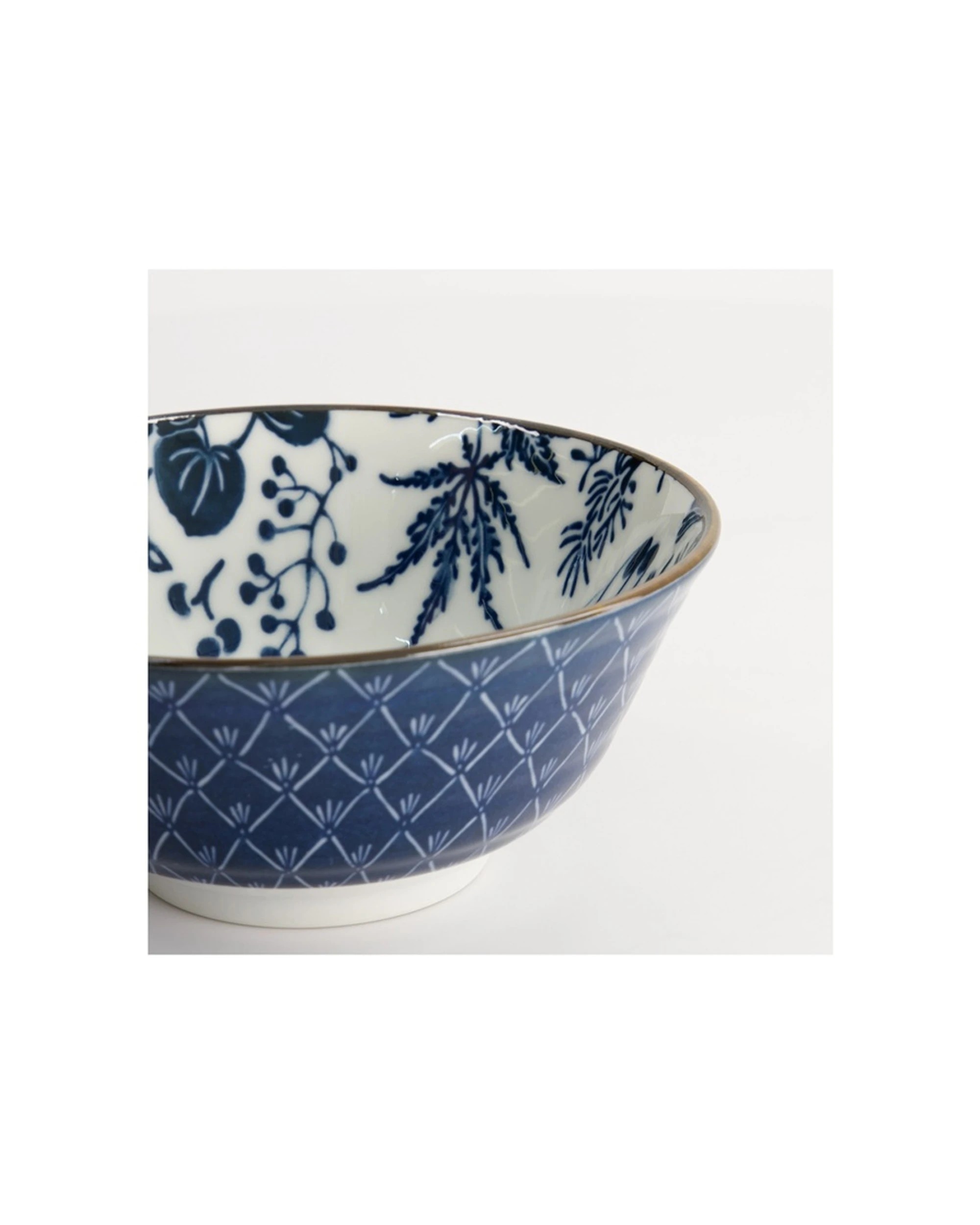 4 Tokyo Design Flora Japonica Tayo Bowl 15.5x7cm Porcelain Crane - Multi, 4 of 4