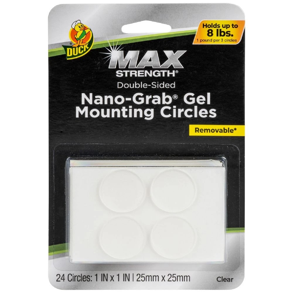 1 Duck MAX Nano Grab Circles 25 x 25mm 24 Pack, 1 of 10