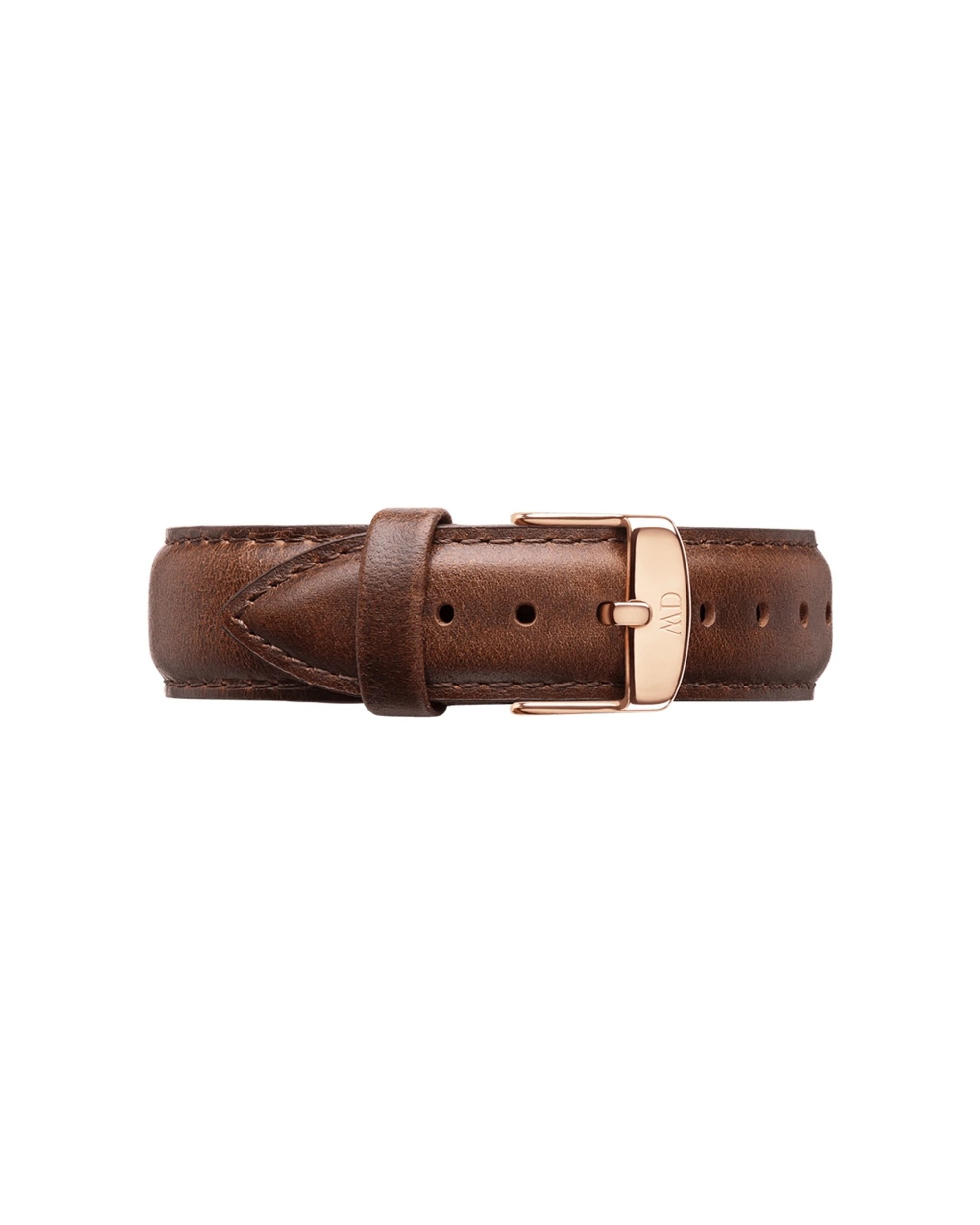 6 Daniel Wellington Classic 40mm Bristol Rose Gold White Dial Brown Leather Strap Watch, 6 of 6