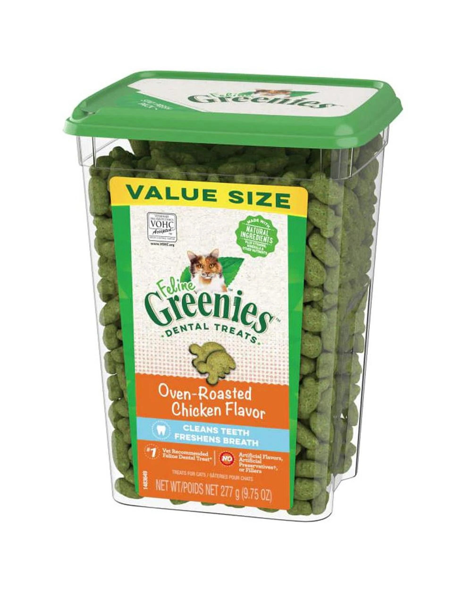 3 Greenies Roast Chicken Cat Treat 277g, 3 of 7