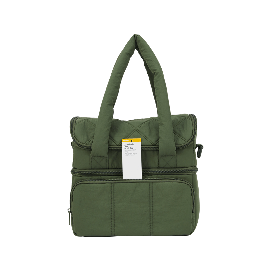 5 Olive Cross Body Lunch Bag, 5 of 5