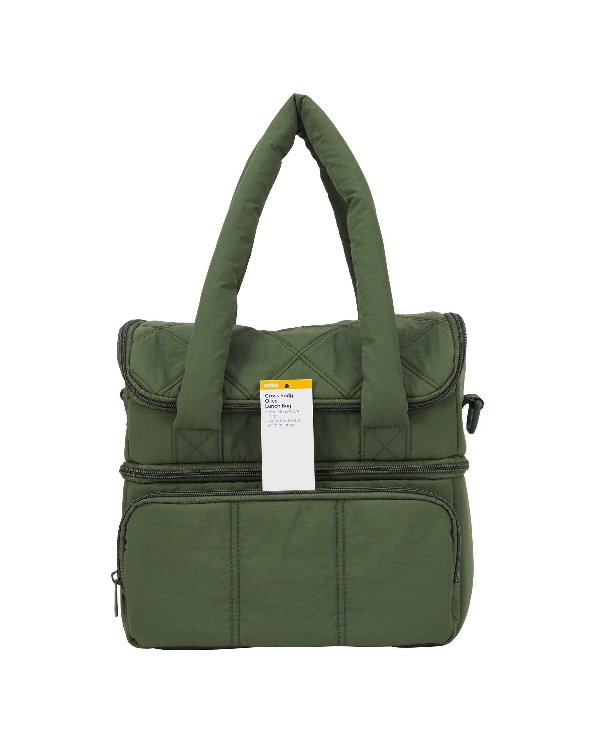 5 Olive Cross Body Lunch Bag, 5 of 5