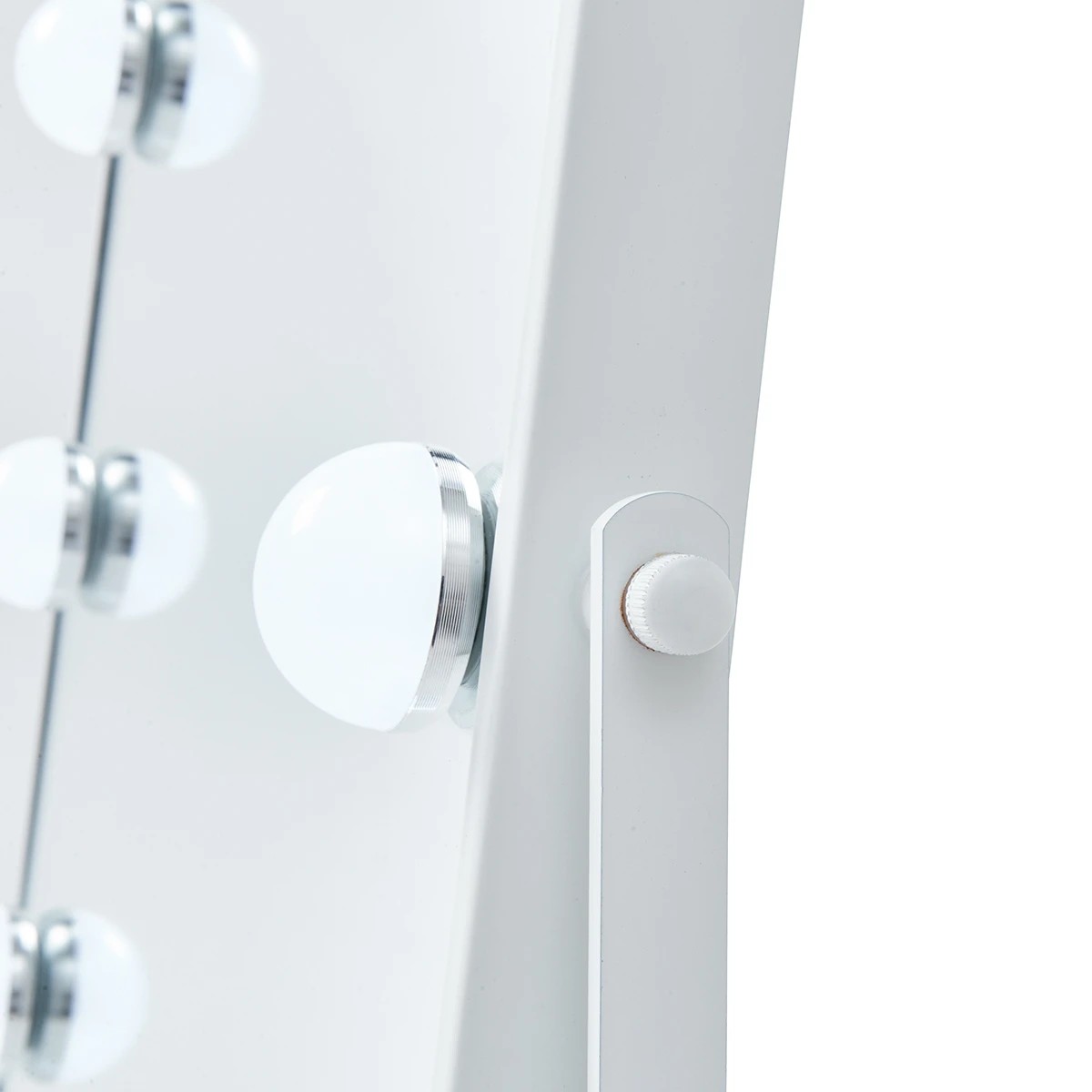 6 Small Hollywood Mirror - White, 6 of 10