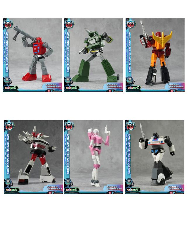 Transformers Generation 1 AMK Wave 2 Mini Series Model Kit - Asso