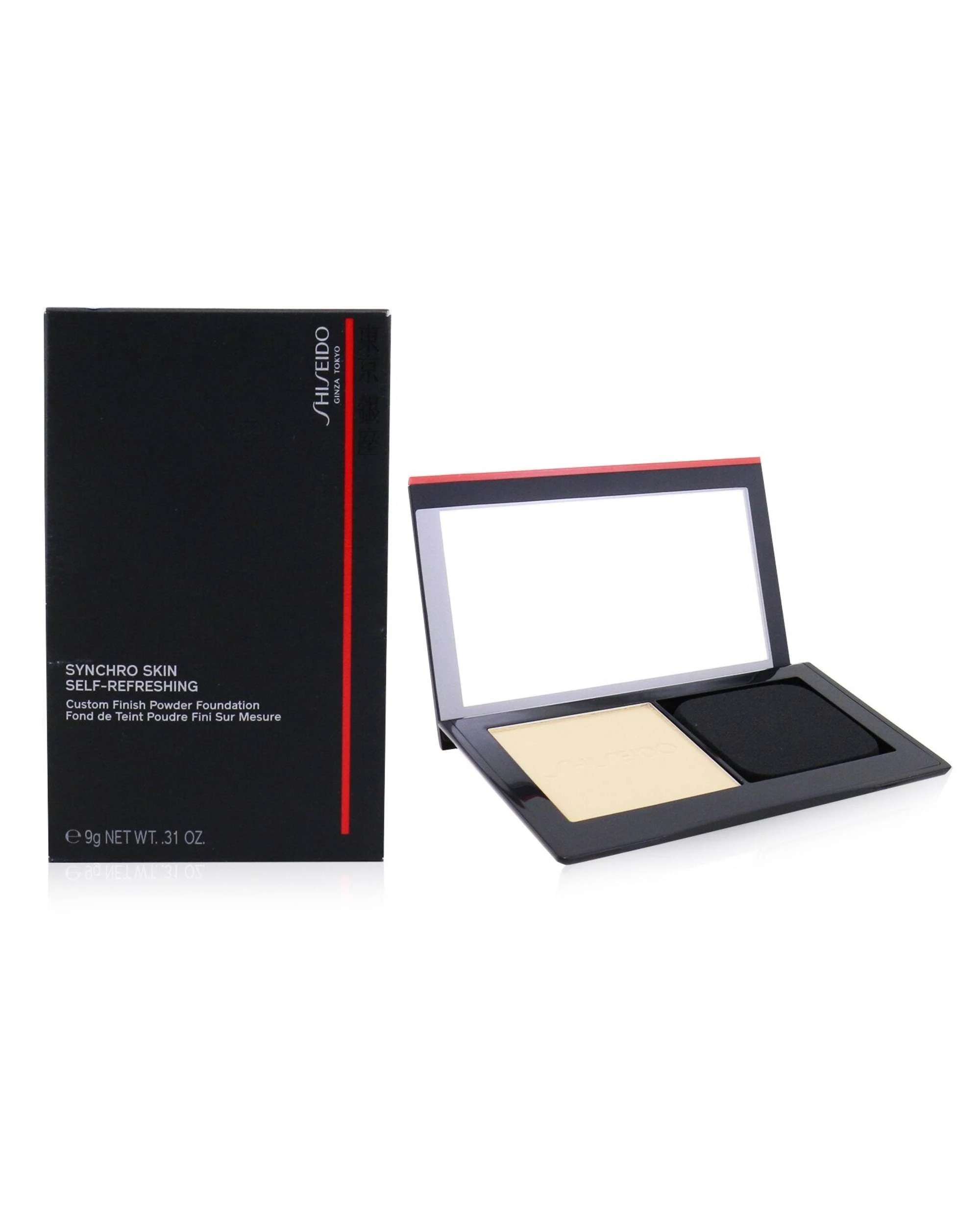 1 Shiseido Synchro Skin Self Refreshing Custom Finish Powder Foundation - # 9g/0.31oz - White, 1 of 4