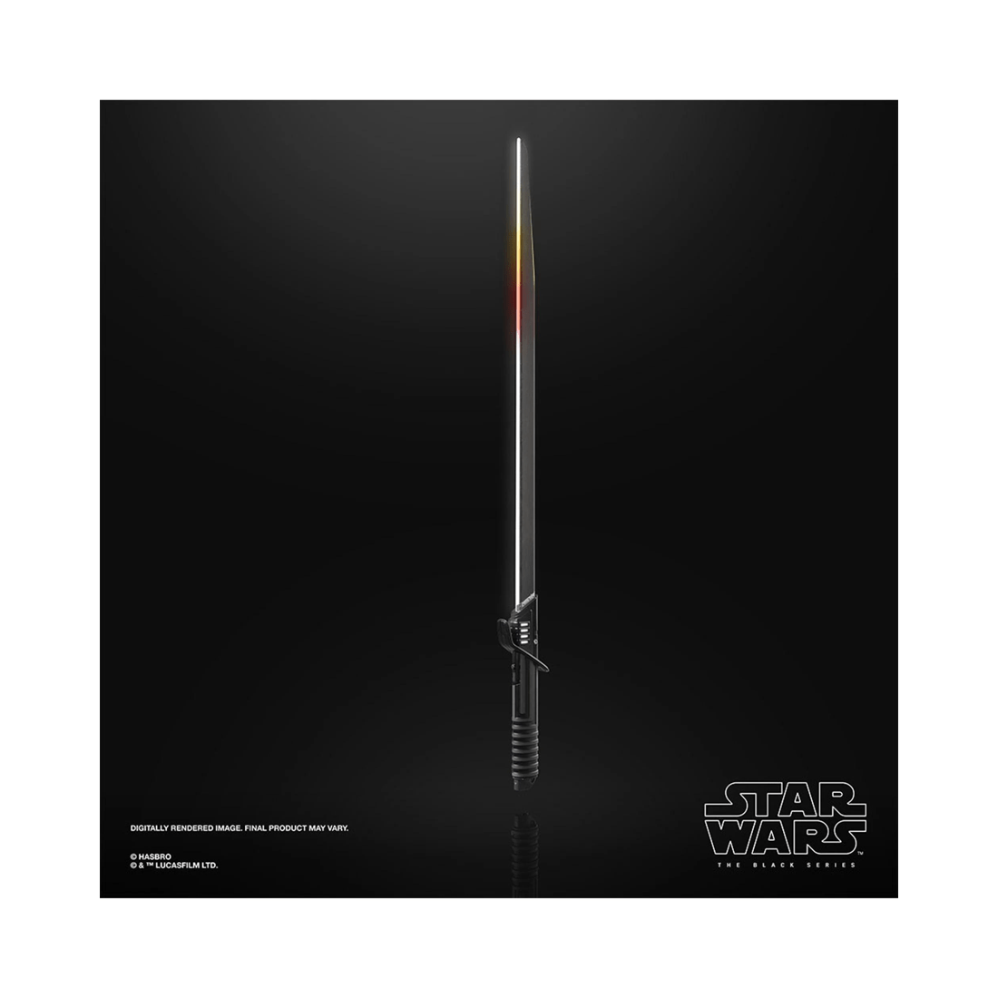 6 Hasbro Star Wars The Black Series Mandalorian Darksaber Force FX Elite Lightsaber, 6 of 8