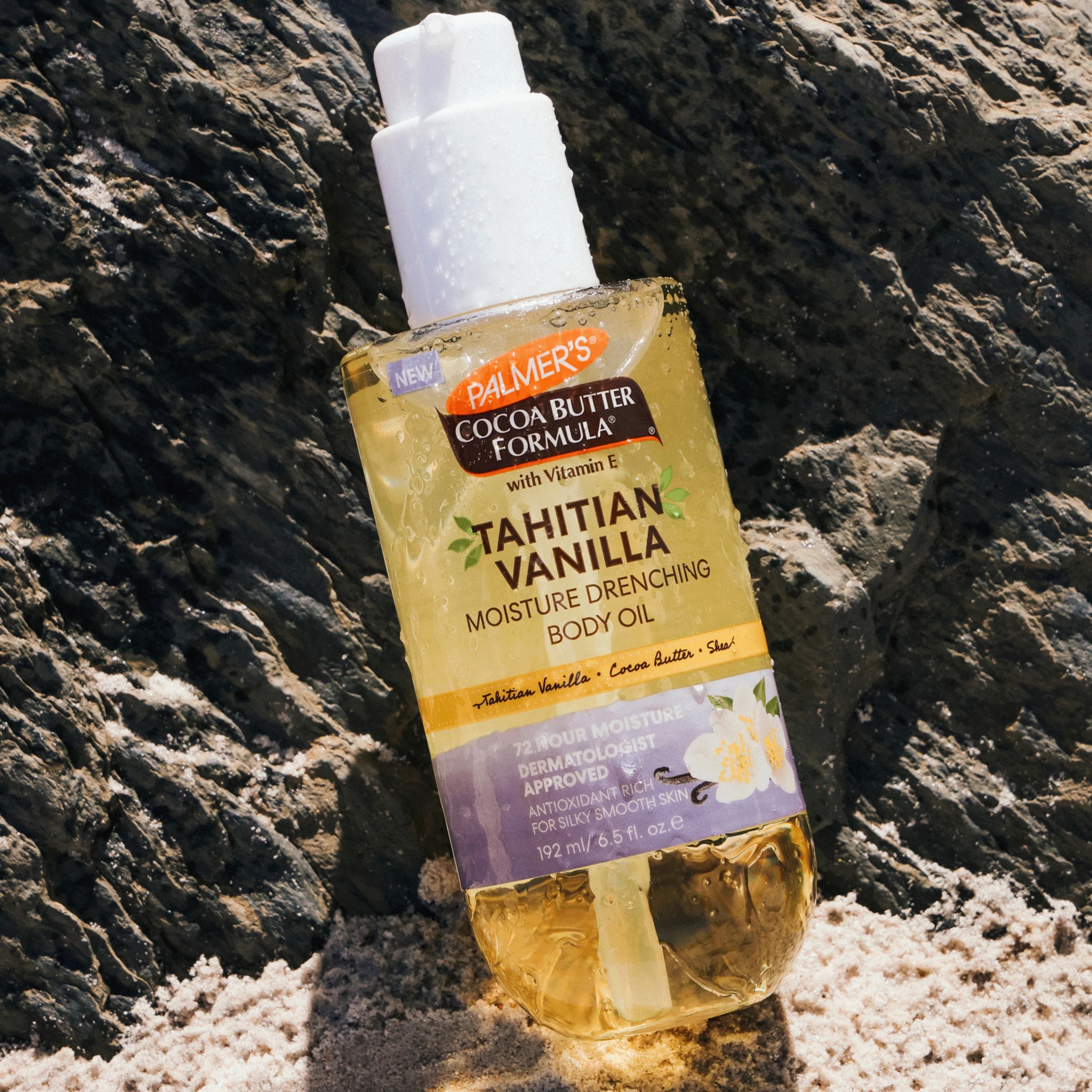 3 Palmer's Tahitian Vanilla Moisture Drenching Body Oil 192ml - Tahitian Vanilla, Cocoa Butter and Shea, 3 of 5