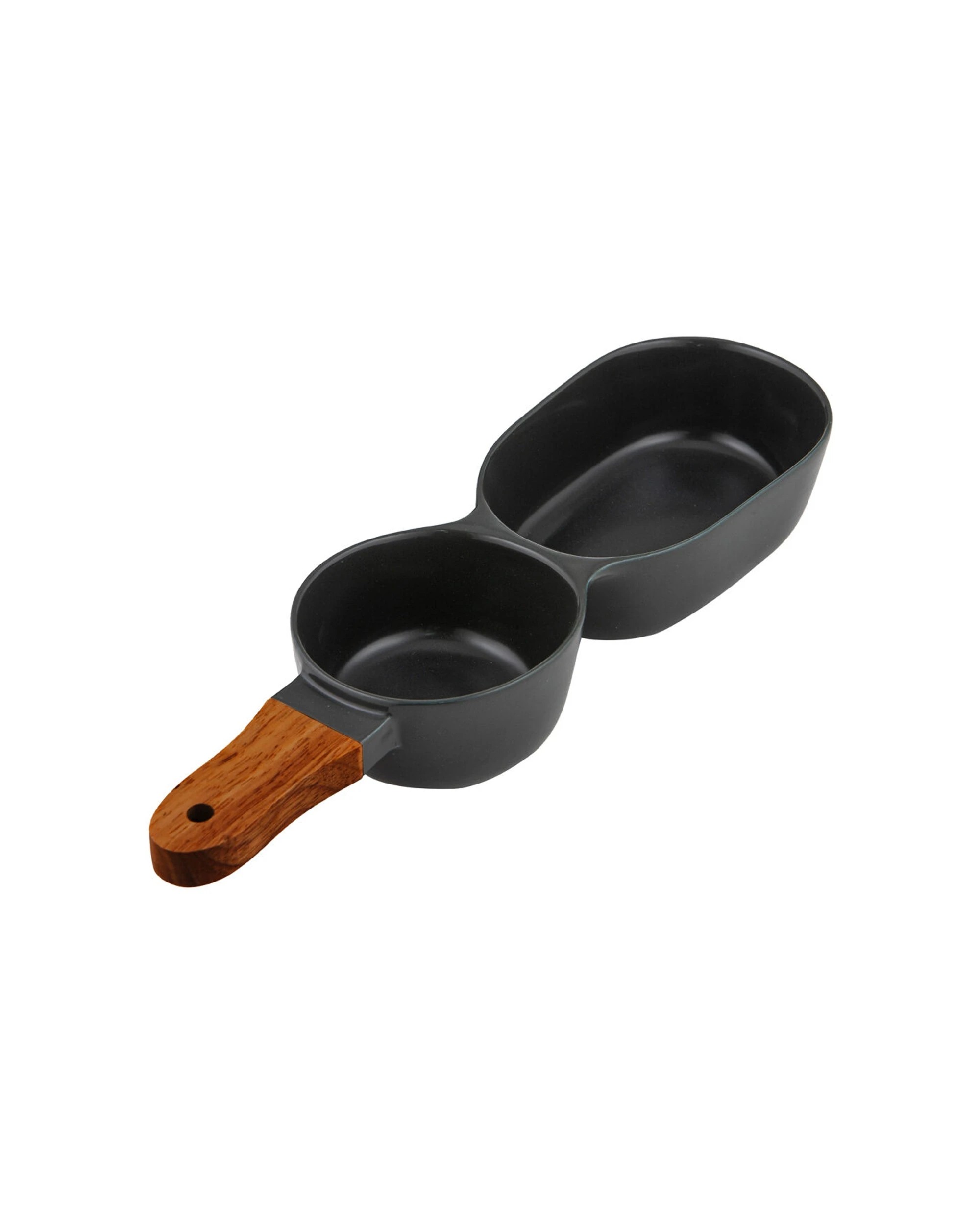 1 Ladelle Essentials 2-Part Porcelain Serve Stick 26.5cm - Charcoal, 1 of 1