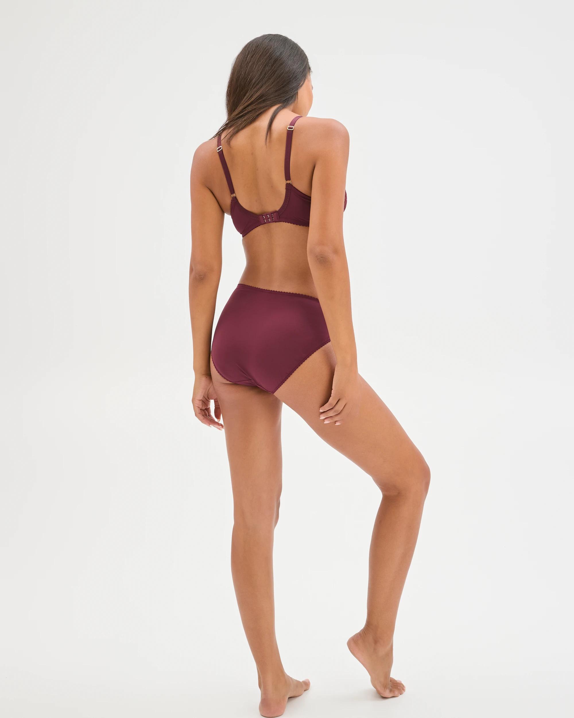 7 Target Woman Reece High Cut Briefs DARK MULBERRY, 7 of 7