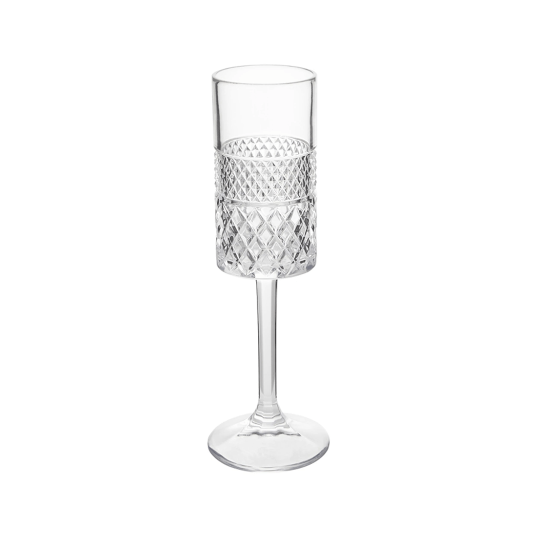 3 Maxwell & Williams 4pc Speakeasy Art Deco Flute Glasses Set 190ml Glassware
 - Plain, 3 of 3