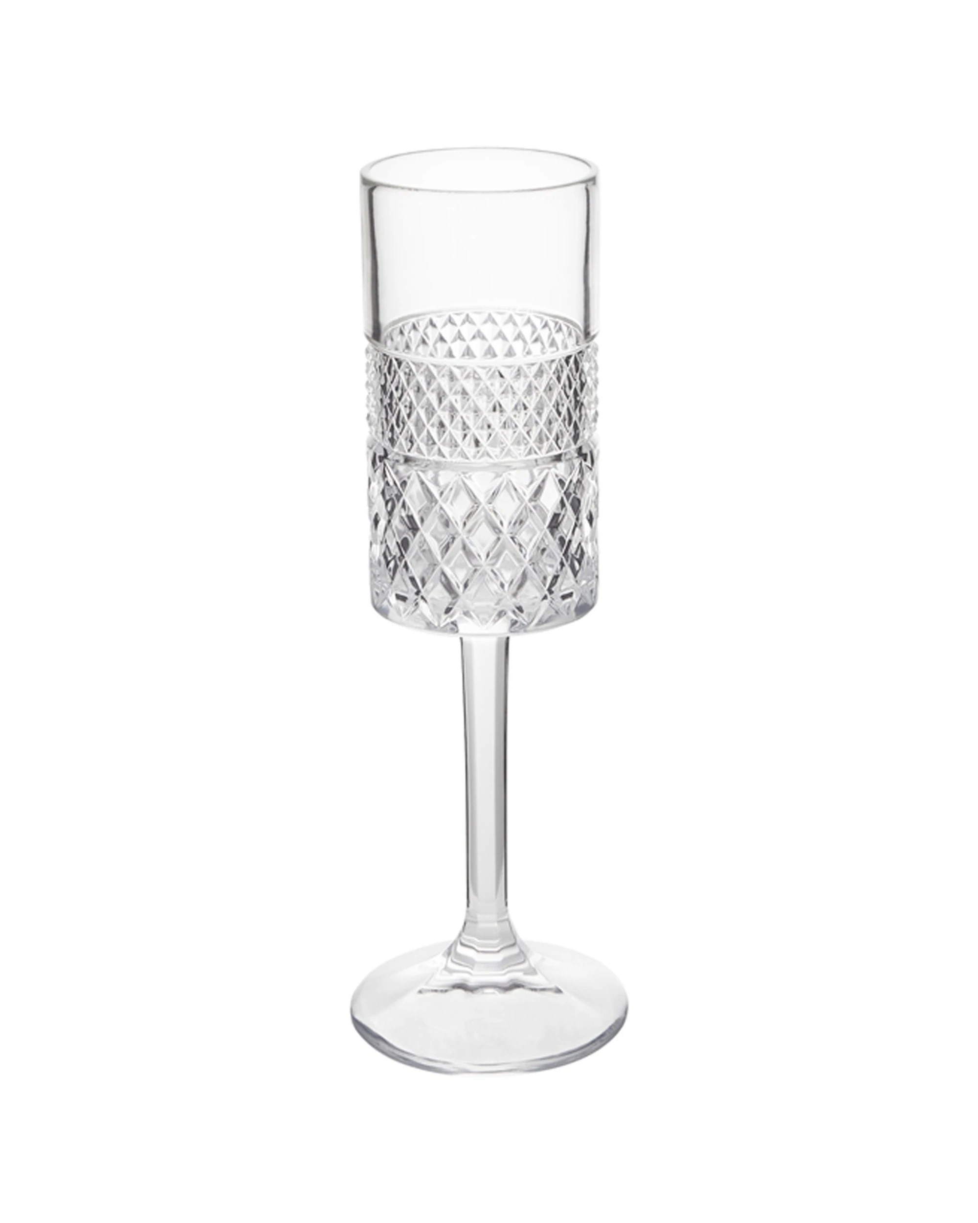 3 Maxwell & Williams 4pc Speakeasy Art Deco Flute Glasses Set 190ml Glassware
 - Plain, 3 of 3