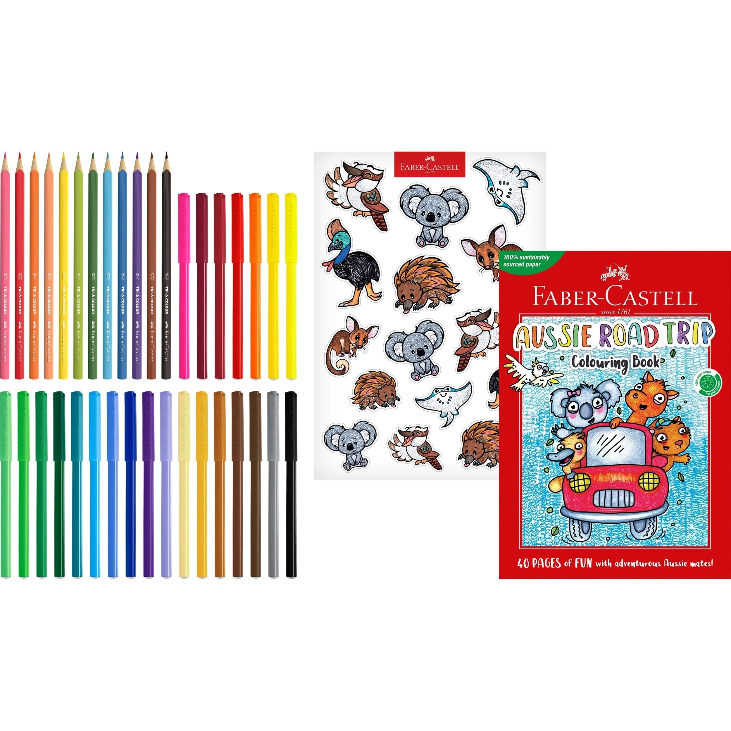 3 Faber-Castell Aussie Road Trip Activity Set - Multi, 3 of 4
