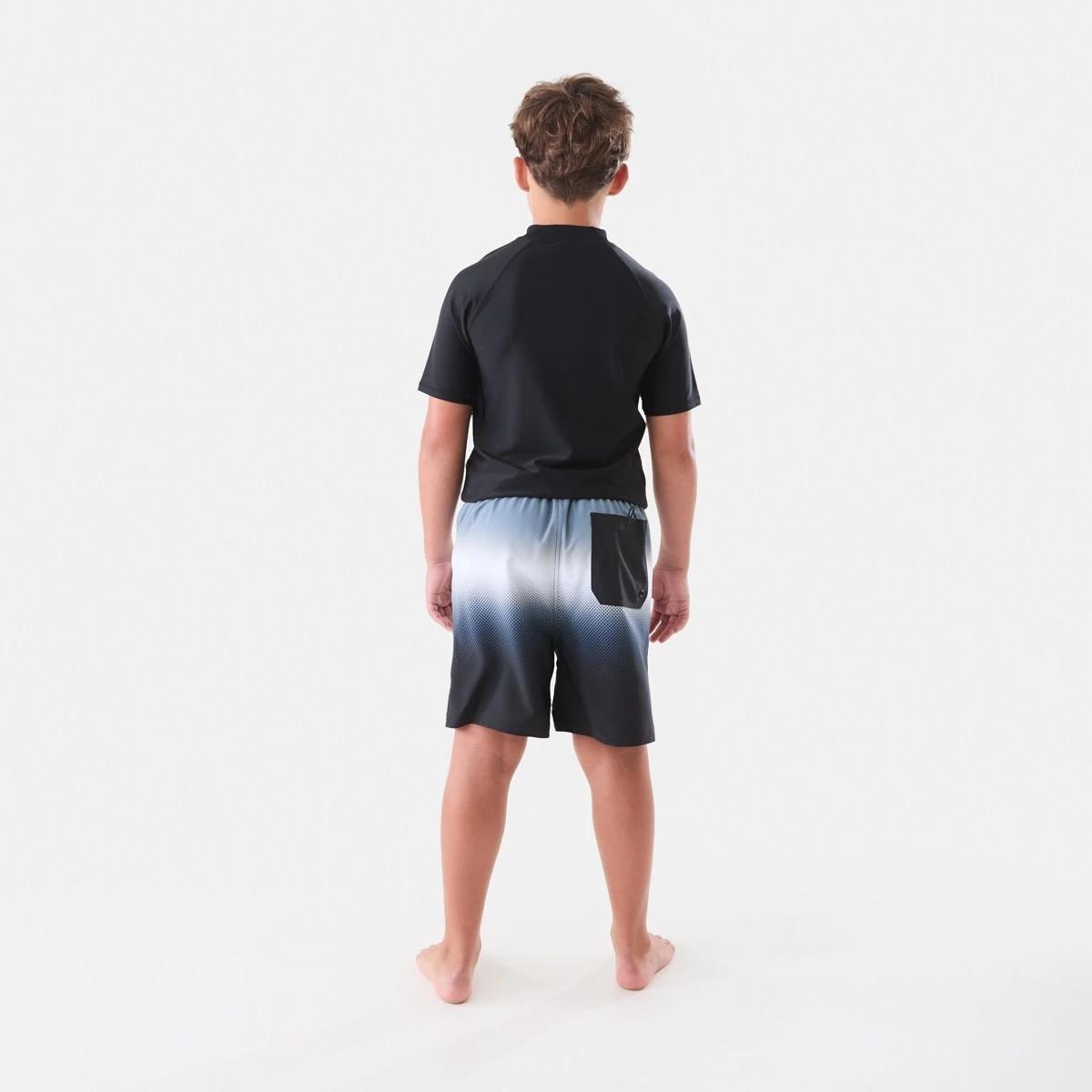 7 Longline Printed Swim Shorts Ombre Pal, 7 of 7