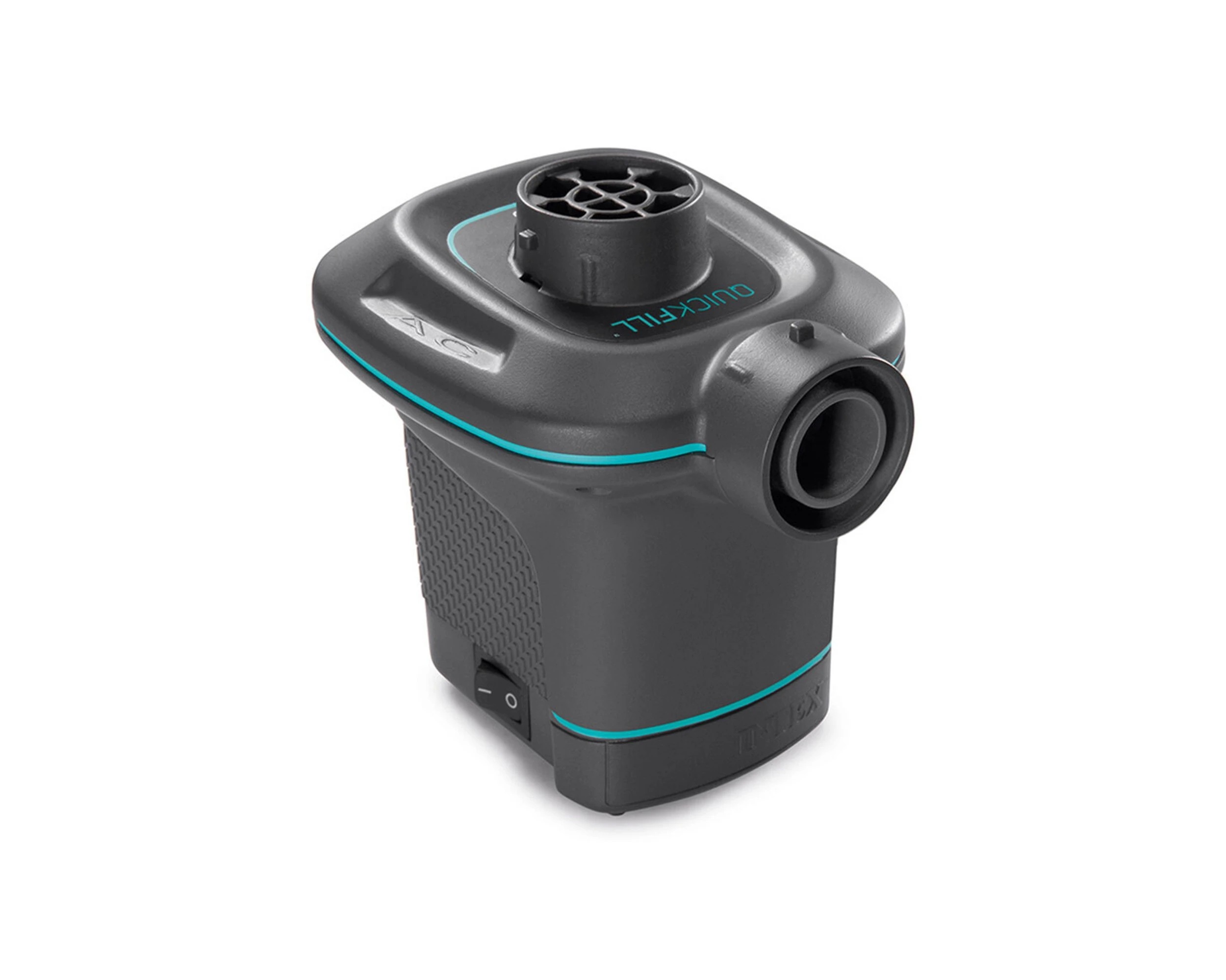 1 INTEX Quick-Fill AC Electric Air Pump 220-240V Indoor AU NZ Plug Included - Grey, 1 of 2