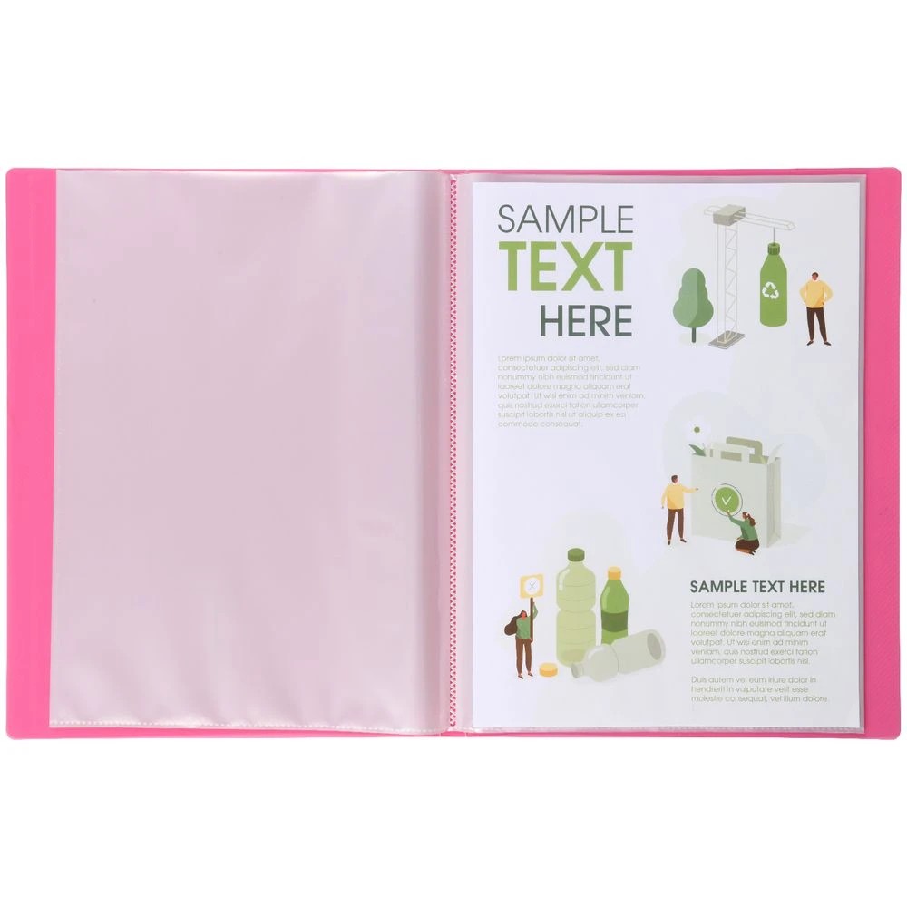 4 J.Burrows Ice Display Book 20 Pocket Pink, 4 of 4