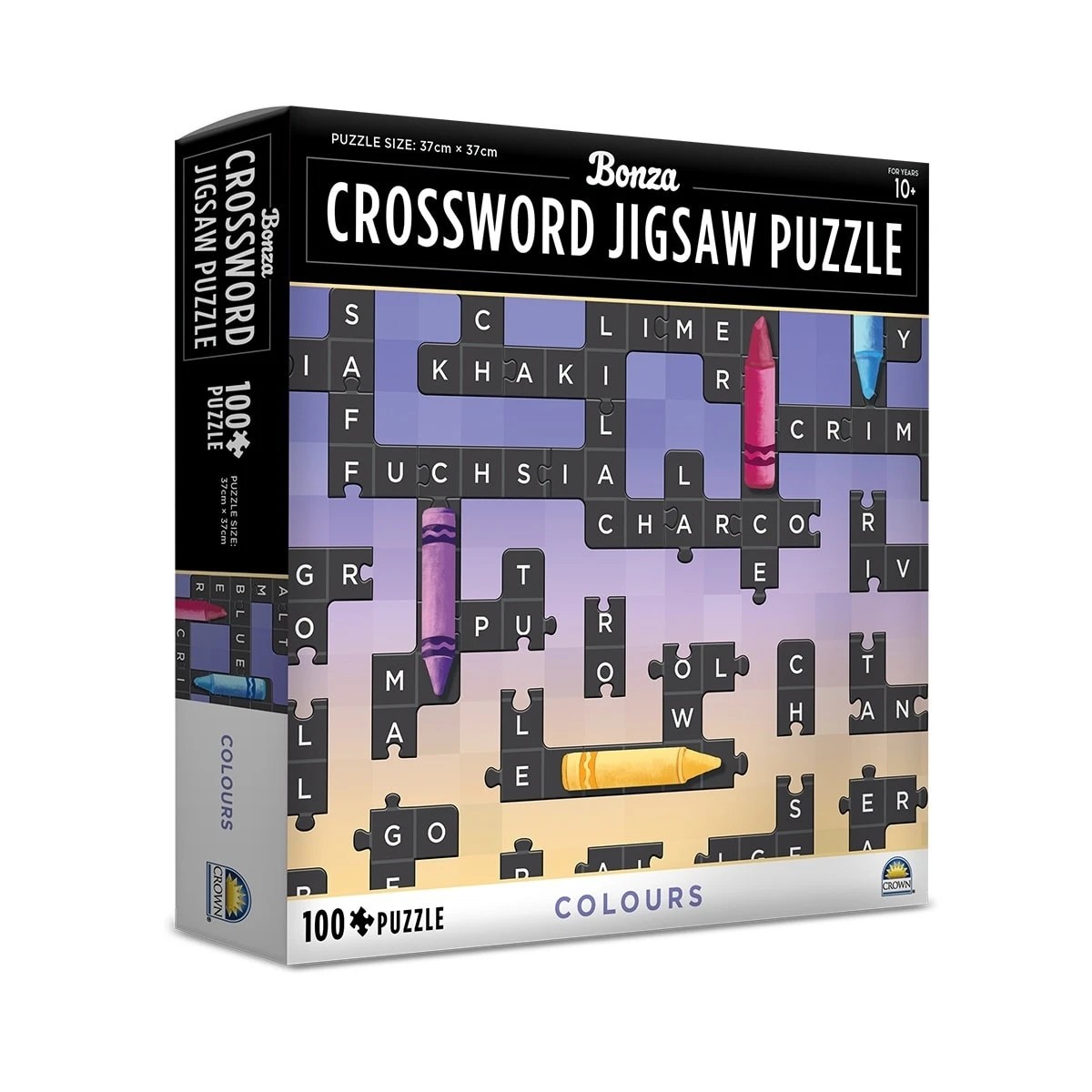 5 100 Piece Bonza Crossword Jigsaw Puzzle - Assorted, 5 of 10