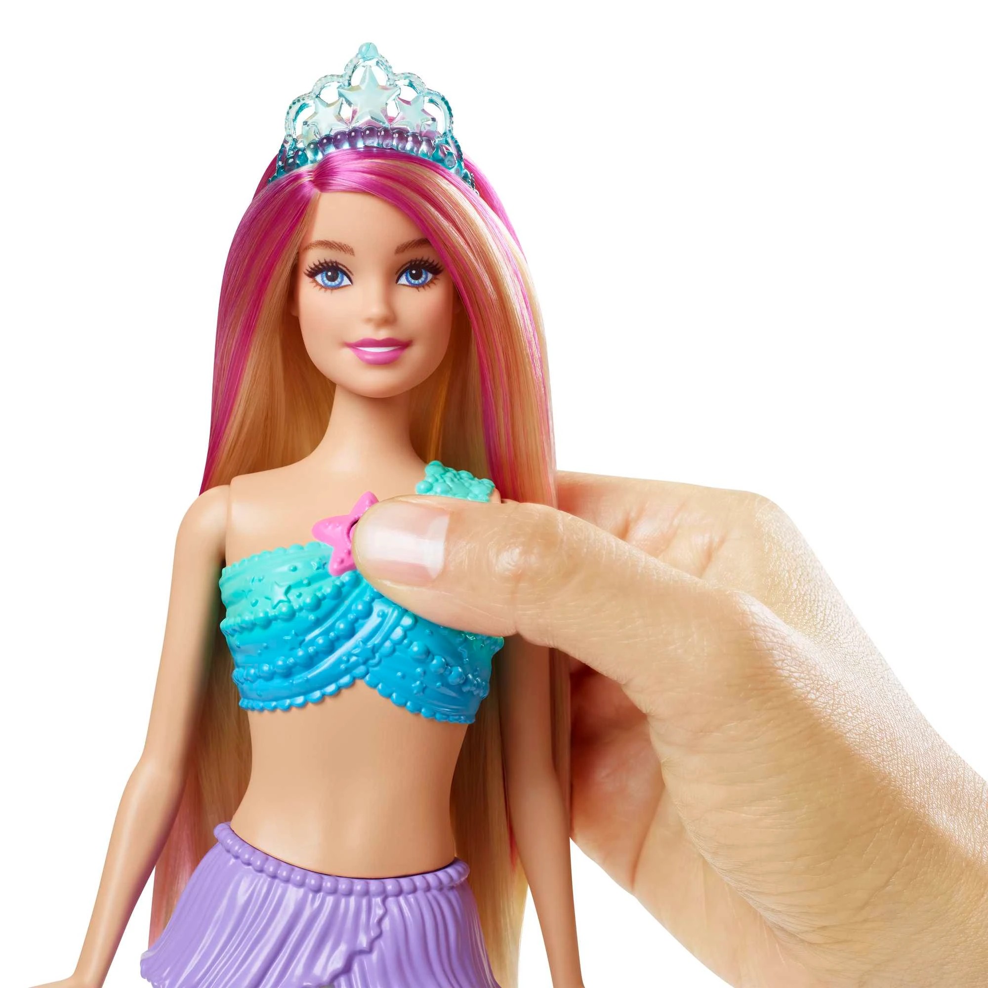 5 Barbie Dreamtopia Twinkle Lights Mermaid Doll, 5 of 6