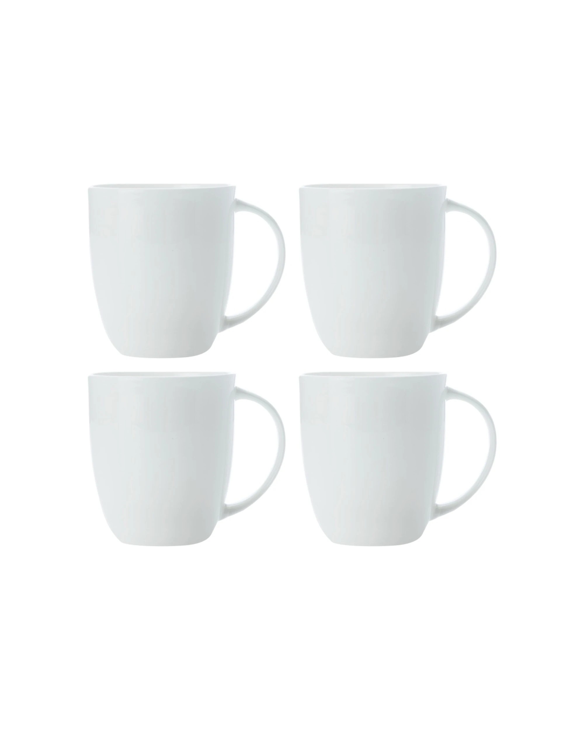 1 Maxwell & Williams 4PK Cashmere 420ml Coupe Mug - White, 1 of 1