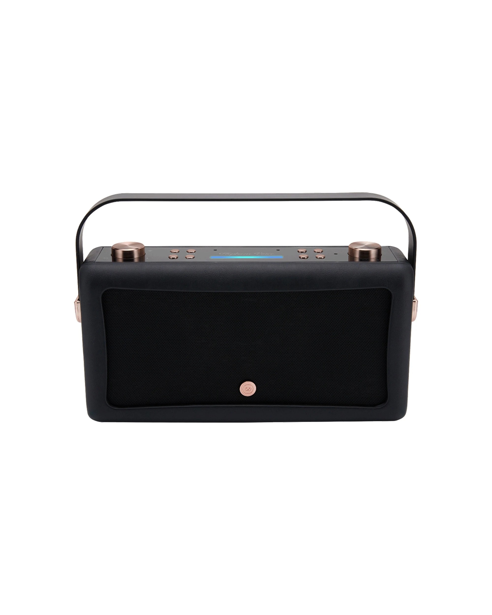 5 VQ Hepburn Voice Bluetooth Speaker Amazon Alexa Built-In Vintage Design - Black, 5 of 9