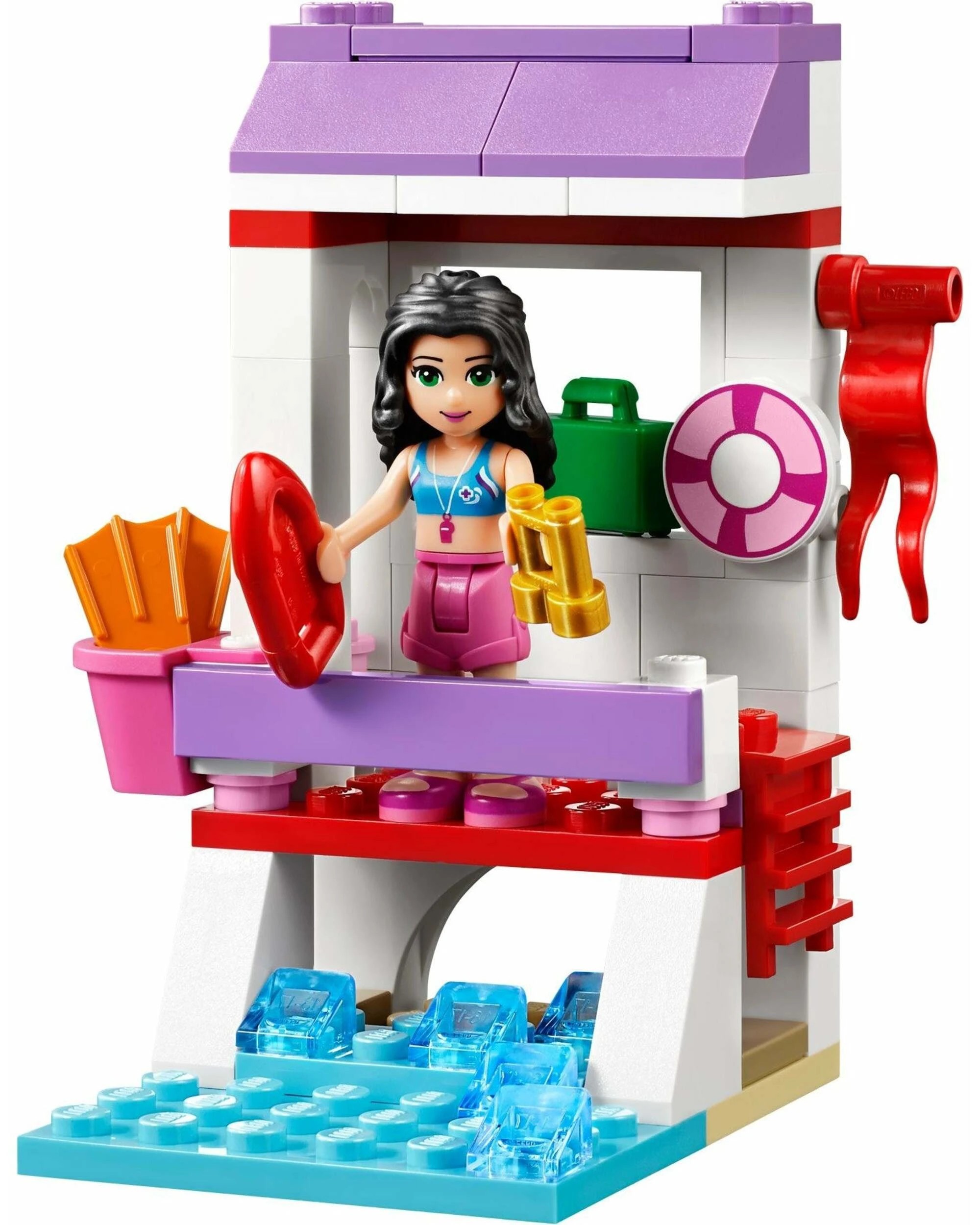 2 LEGO 41028 Emma's Lifeguard Post with Dolphin, 2 of 5