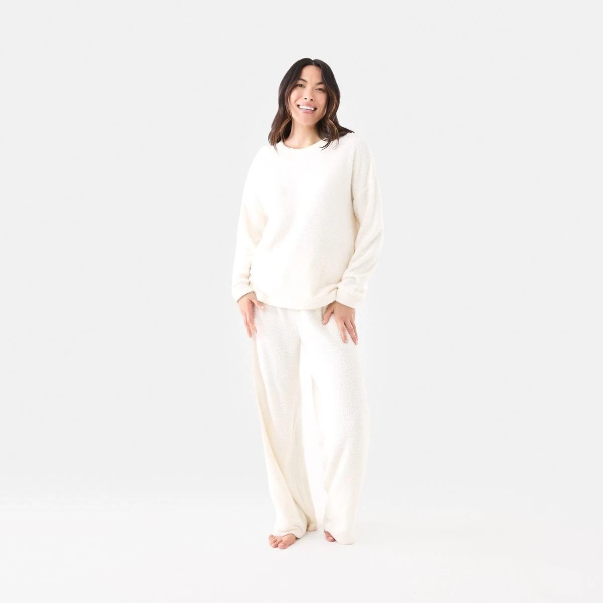5 Plush Fleece Pants Whisper, 5 of 5