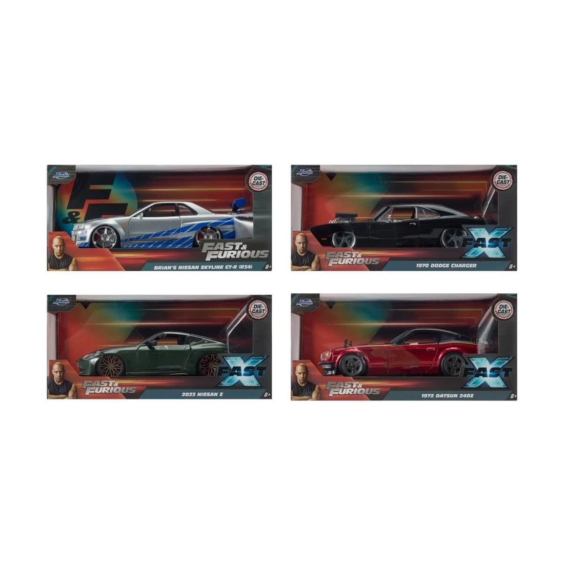 1 Fast and Furious Metals Die Cast Car - Assorted, 1 of 10