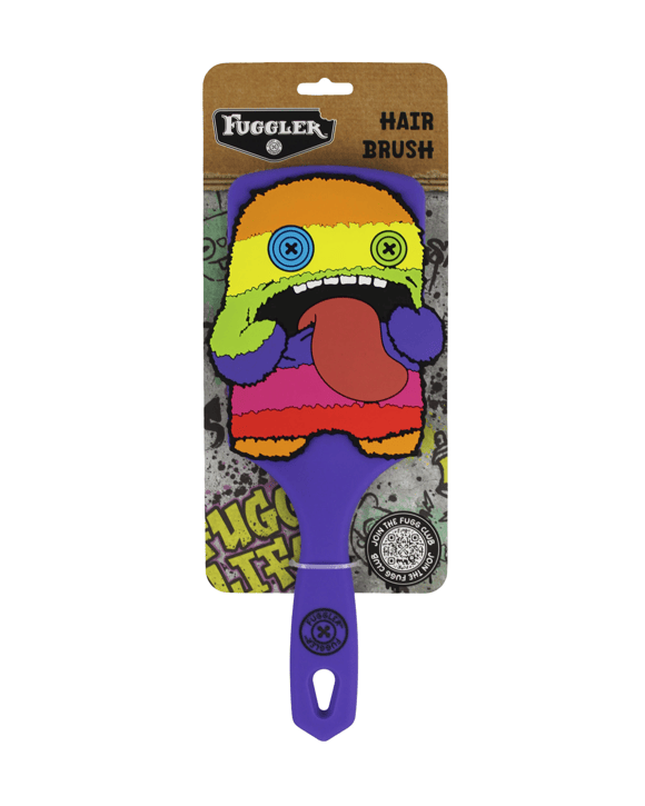 Fuggler Paddle Hairbrush - Rainbow